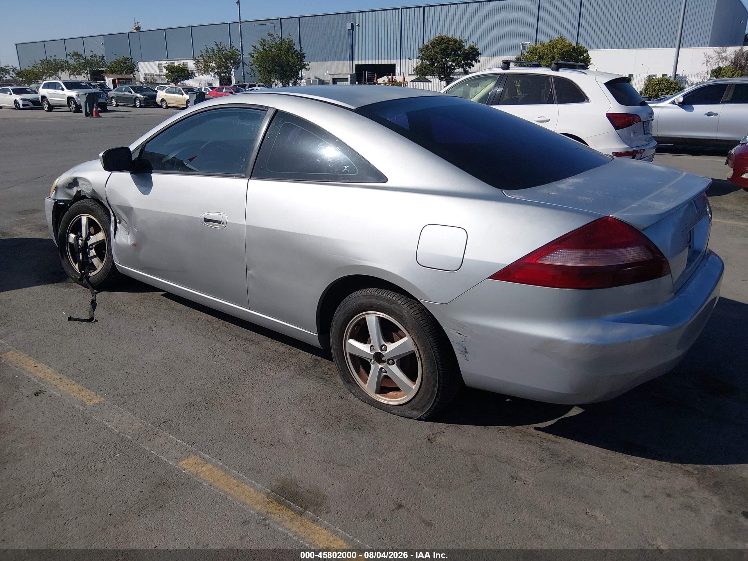 2005 Honda Accord 2.4 Lx Special Edition Gray vin: 1HGCM72555A024509