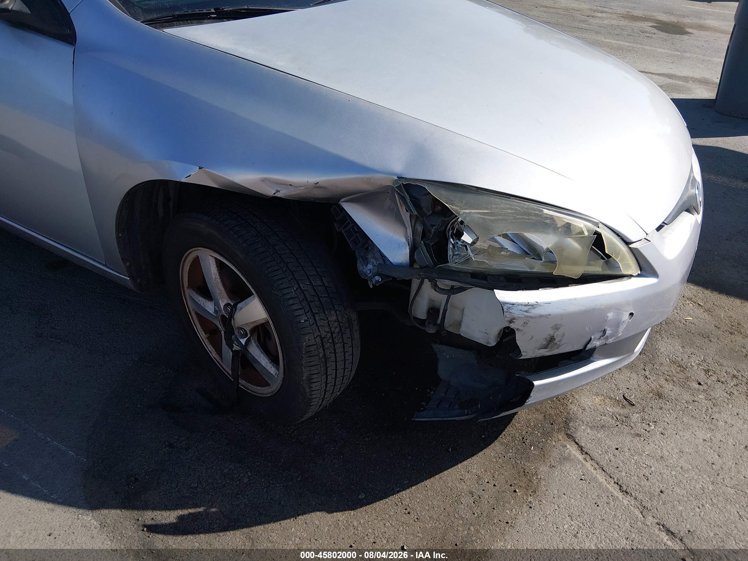 2005 Honda Accord 2.4 Lx Special Edition Gray vin: 1HGCM72555A024509