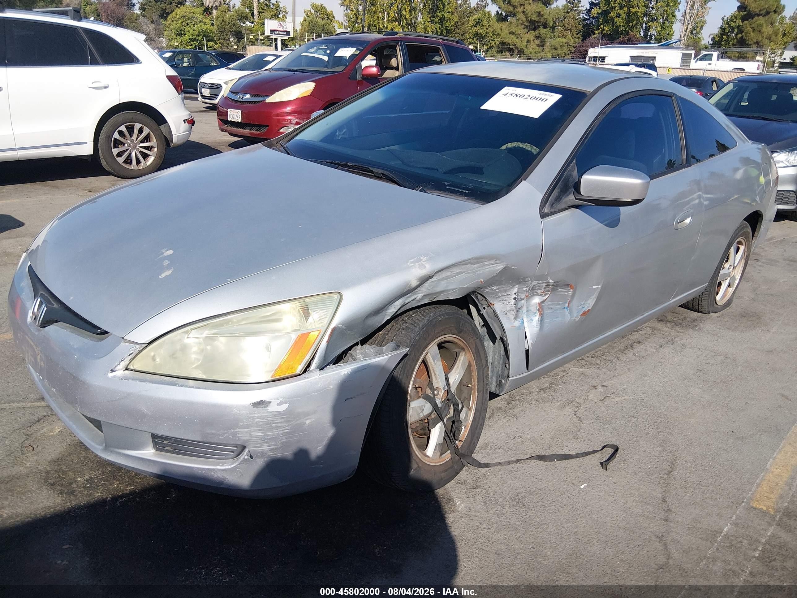 2005 Honda Accord 2.4 Lx Special Edition Gray vin: 1HGCM72555A024509