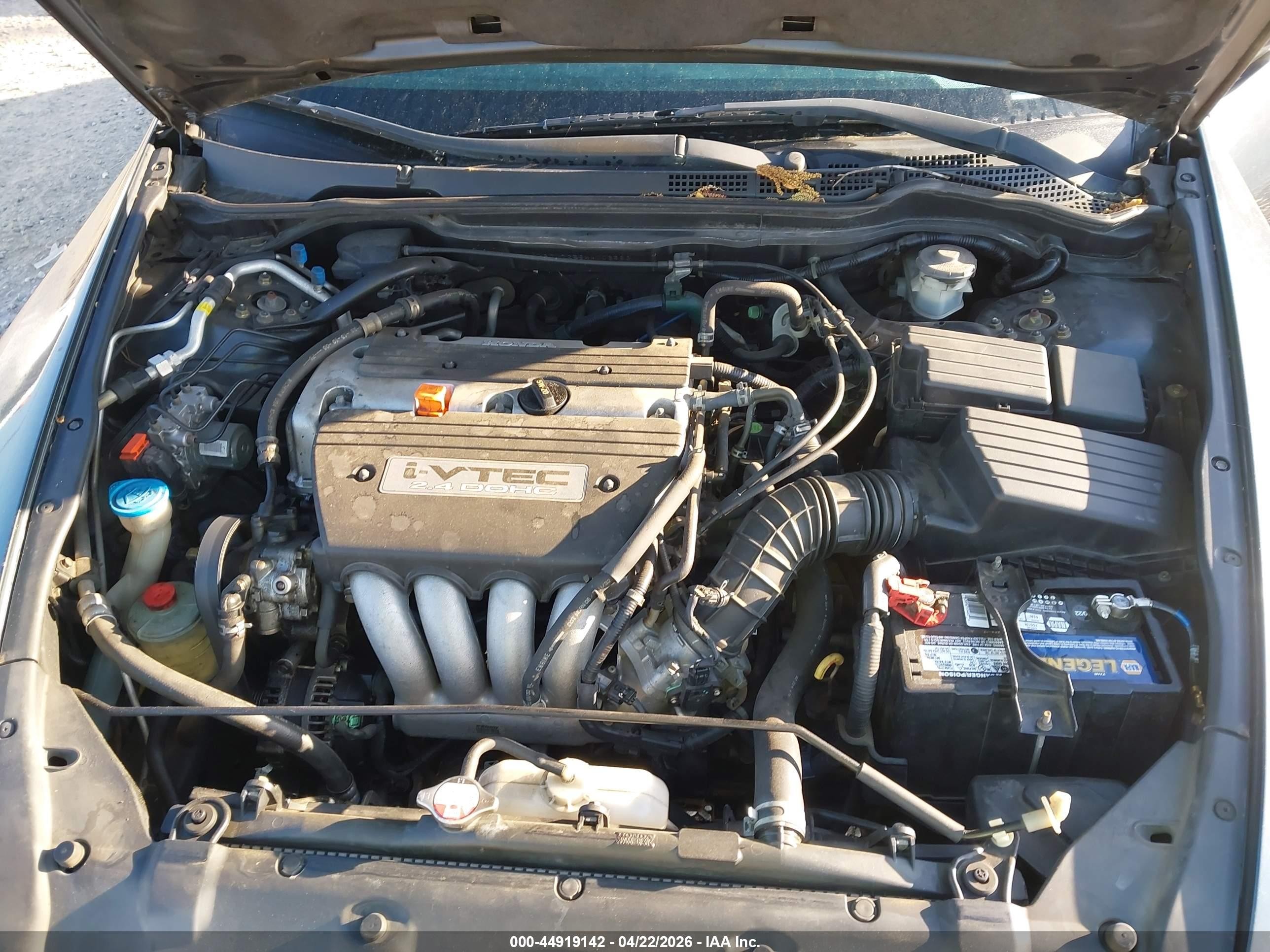 2004 Honda Accord 2.4 Ex Black vin: 1HGCM72564A006583