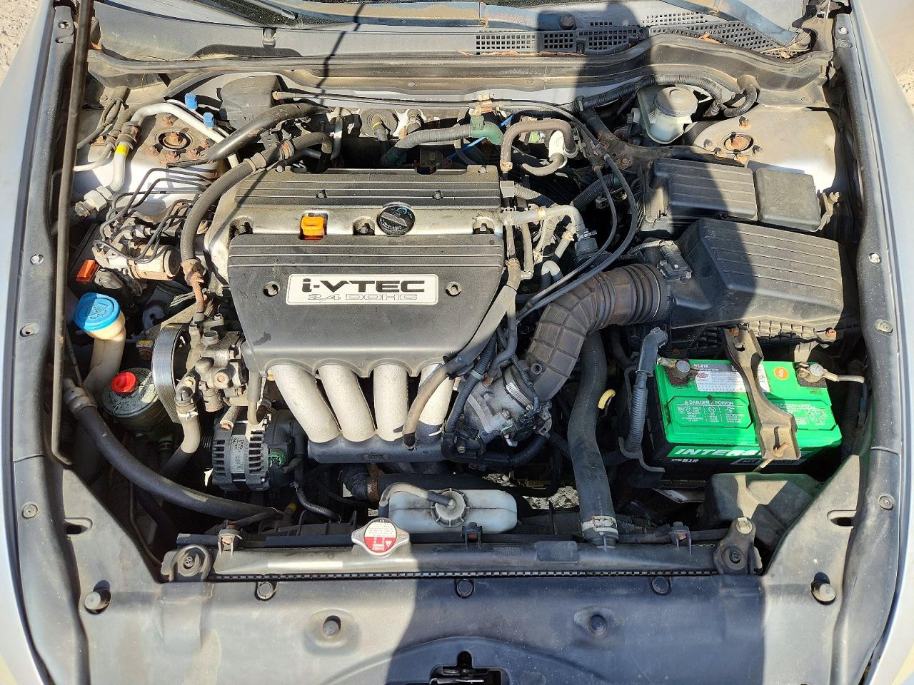2005 Honda Accord Lx Silver vin: 1HGCM72575A025130