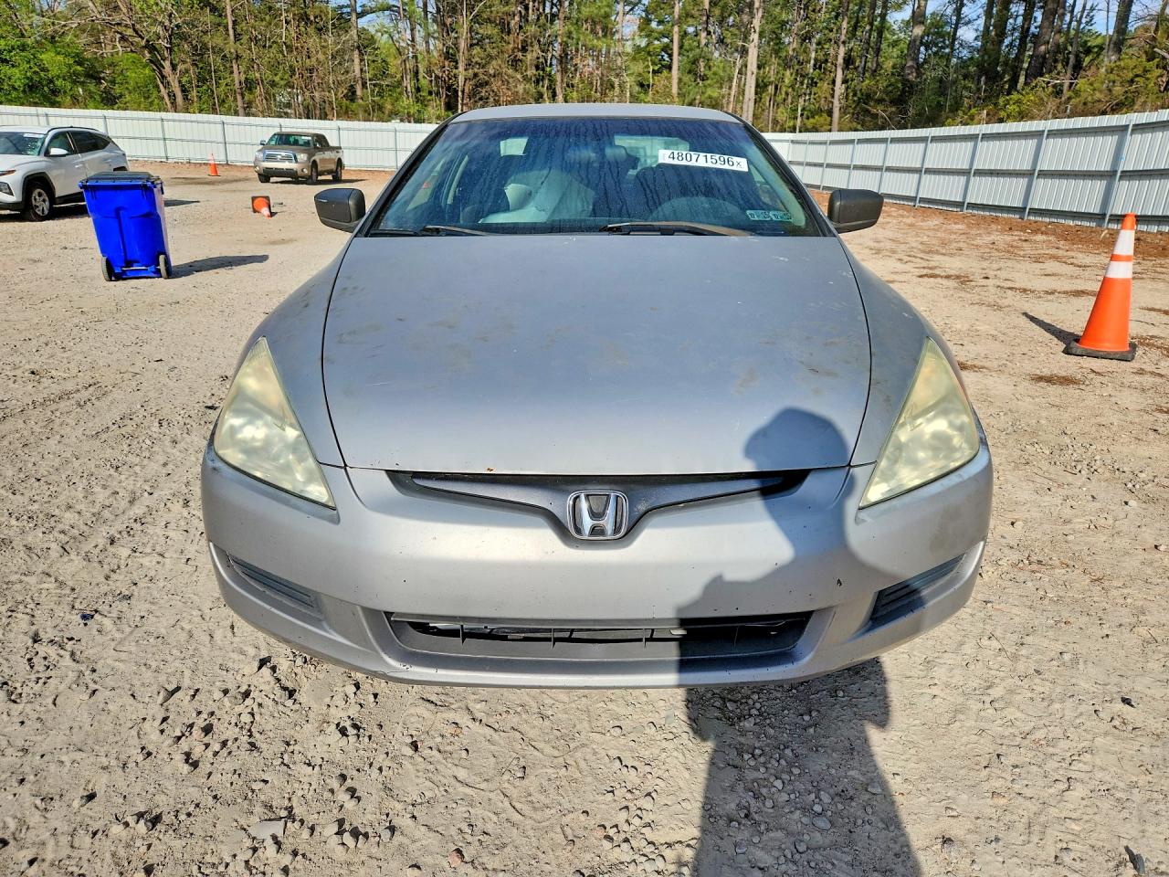2005 Honda Accord Lx Silver vin: 1HGCM72575A025130