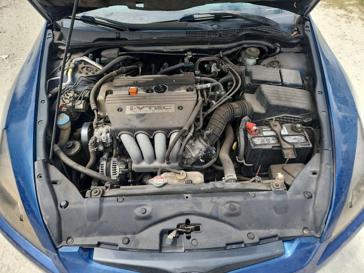 2004 Honda Accord Ex Blue vin: 1HGCM72584A009484