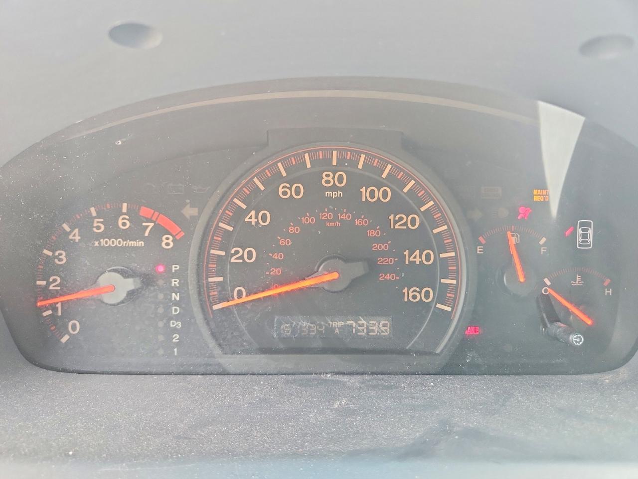 2004 Honda Accord Ex Blue vin: 1HGCM72584A009484