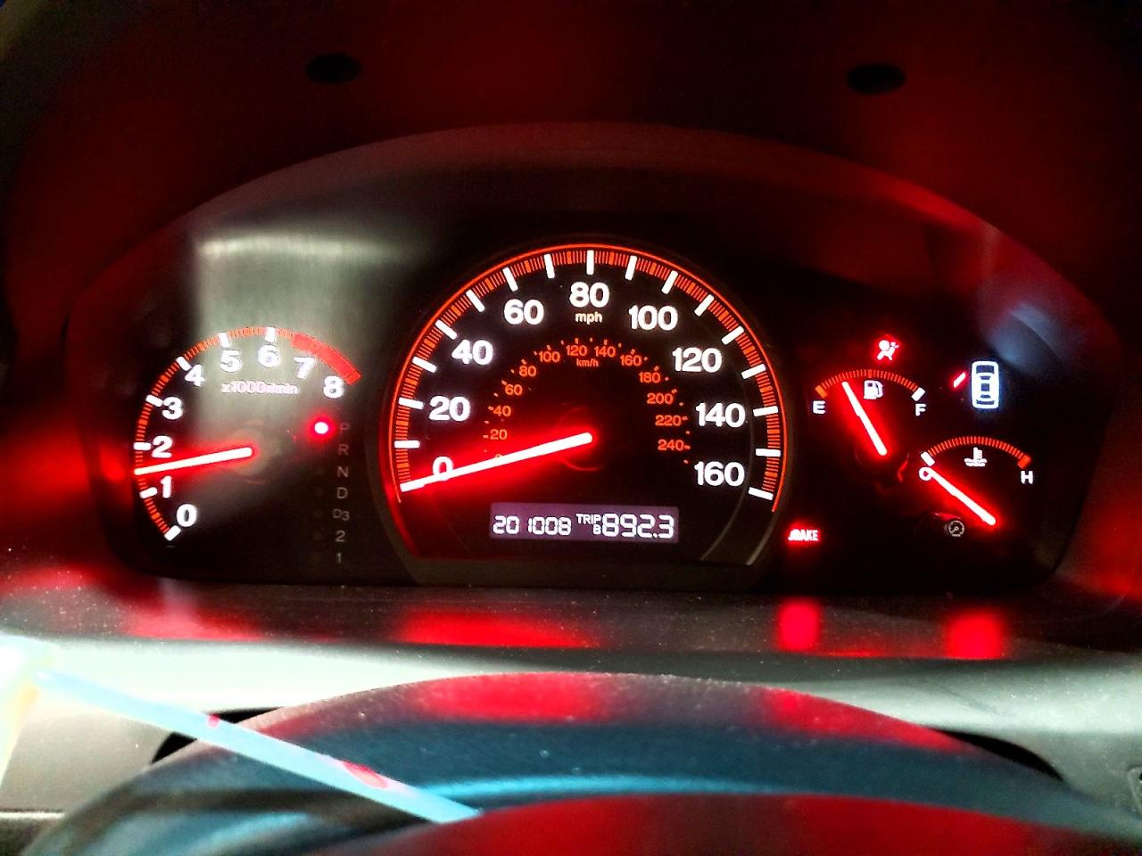 2004 Honda Accord Ex Серый vin: 1HGCM72584A023630
