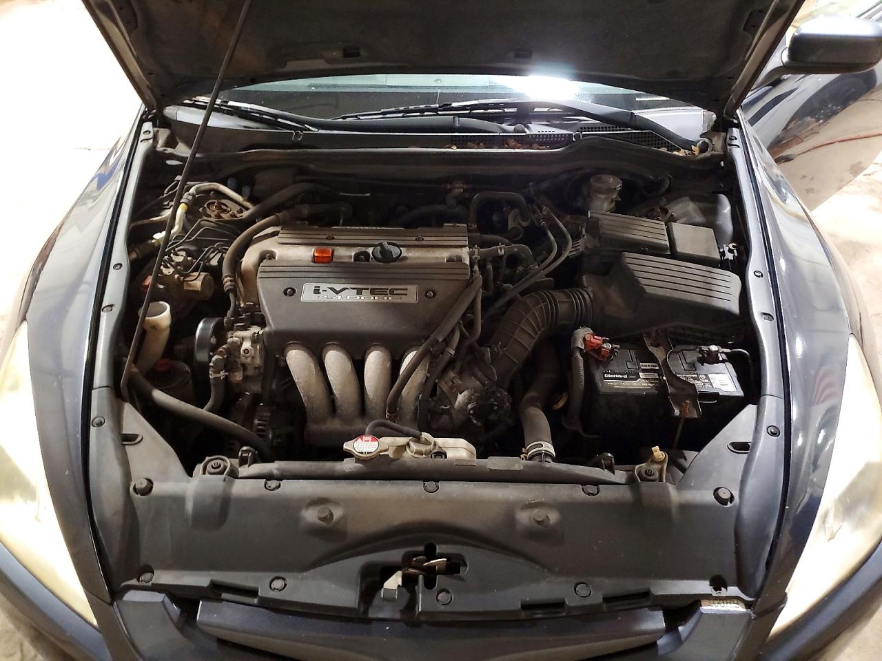 2004 Honda Accord Ex Серый vin: 1HGCM72584A023630