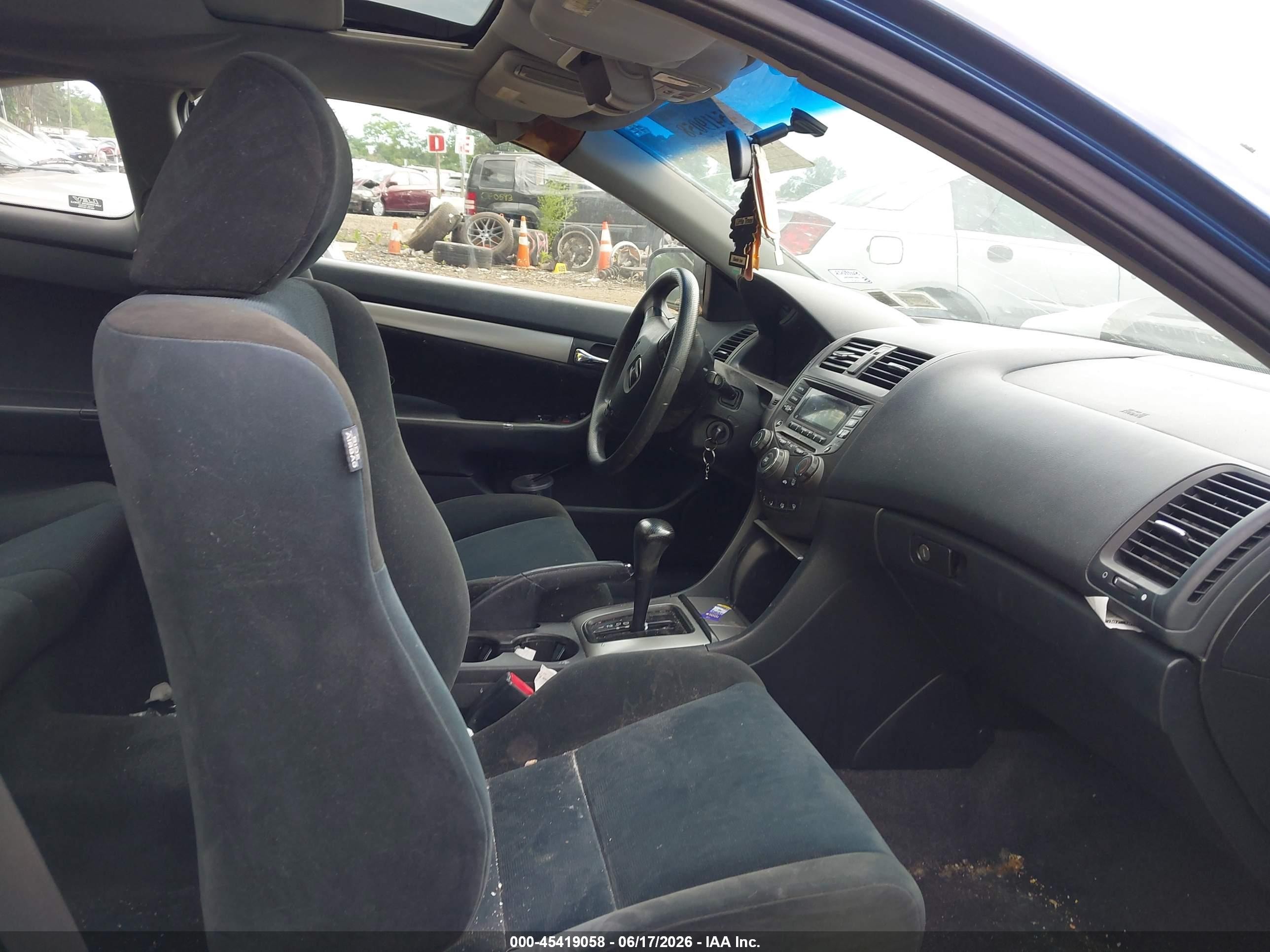 2004 Honda Accord 2.4 Ex Blue vin: 1HGCM72594A003967