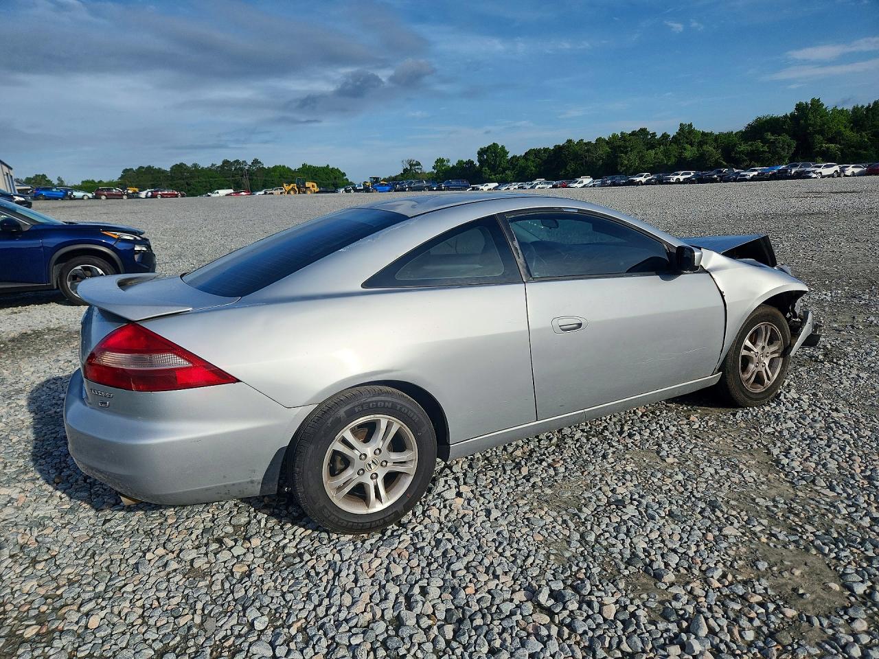 2004 Honda Accord Ex Silver vin: 1HGCM72594A012314