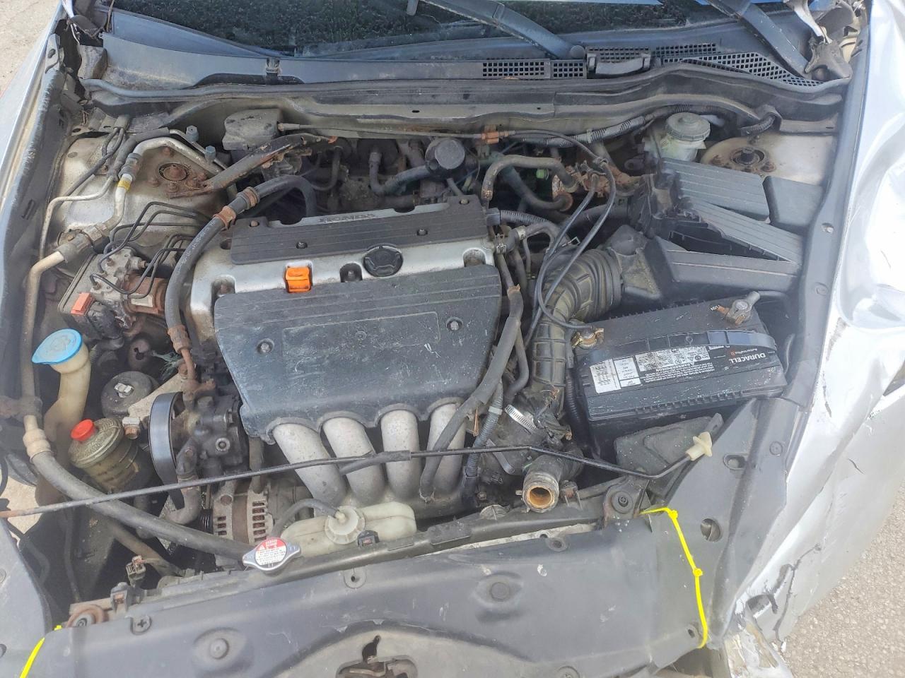 2004 Honda Accord Ex Silver vin: 1HGCM72594A015309