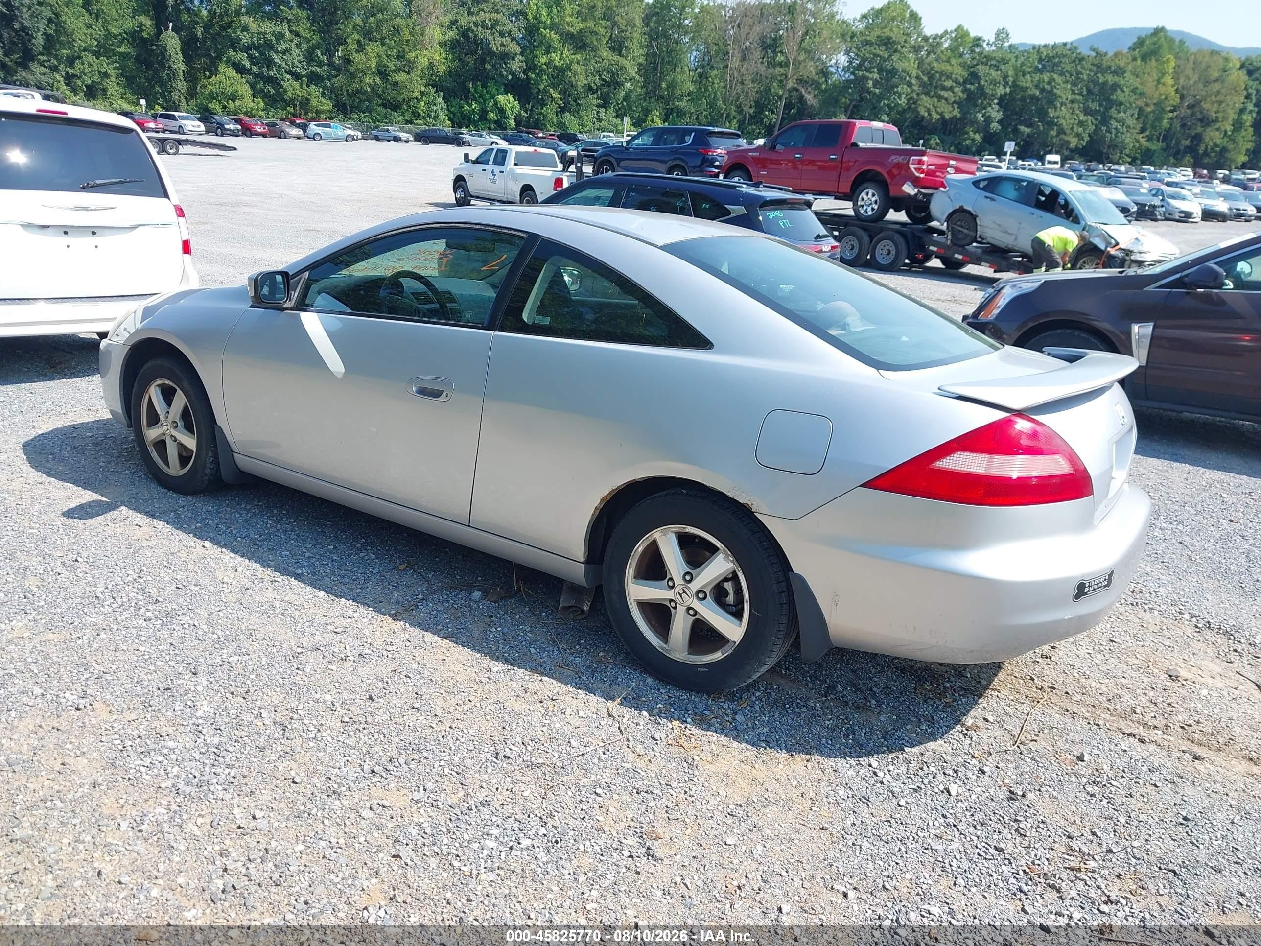 2004 Honda Accord 2.4 Ex Silver vin: 1HGCM72594A025239