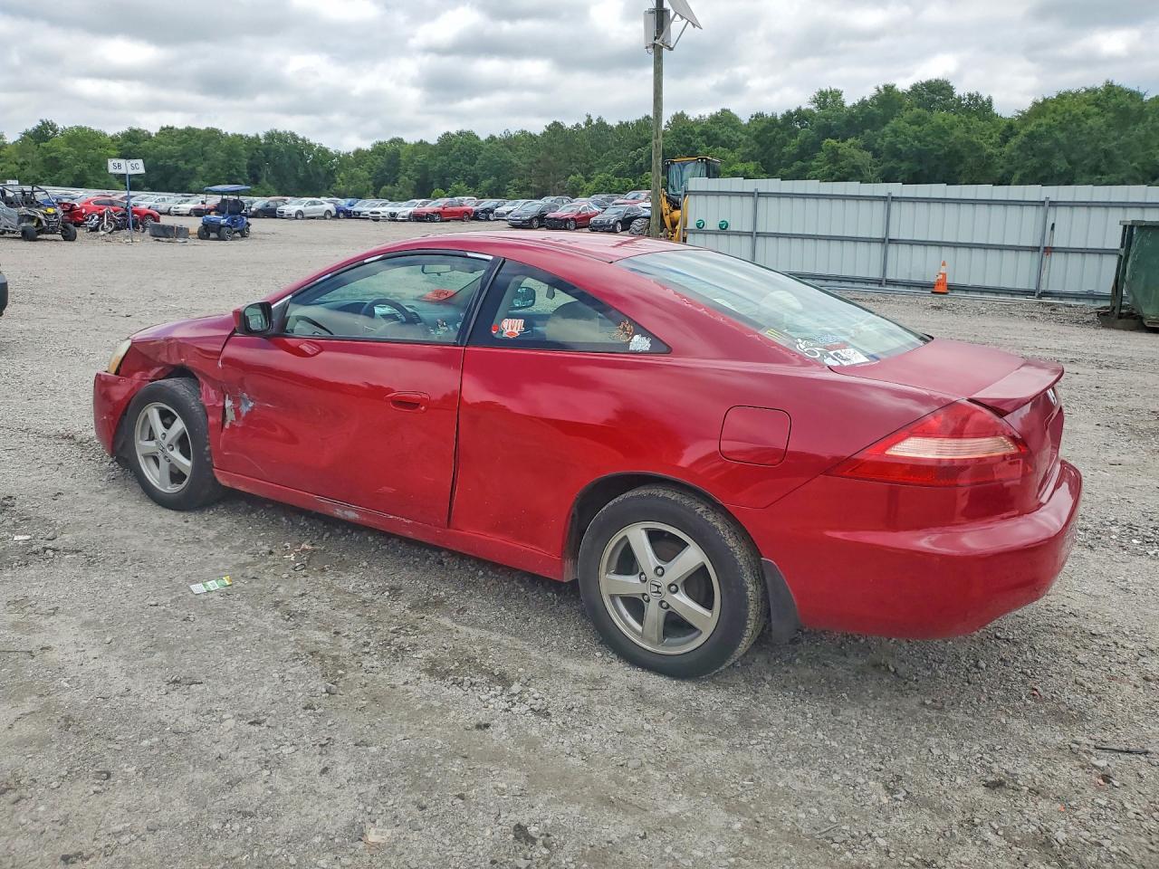 2005 Honda Accord Lx Красный vin: 1HGCM725X5A024344