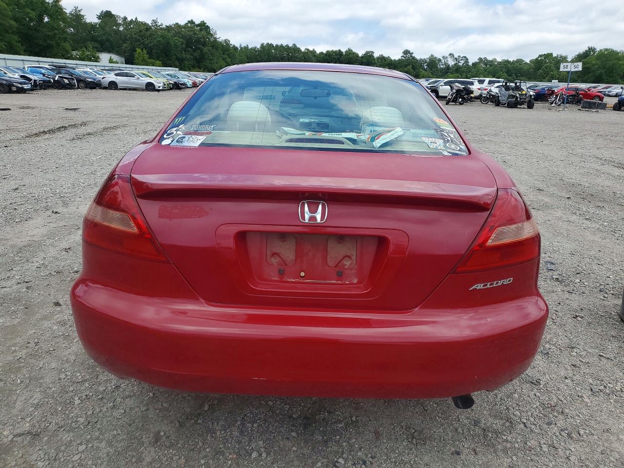 2005 Honda Accord Lx Красный vin: 1HGCM725X5A024344