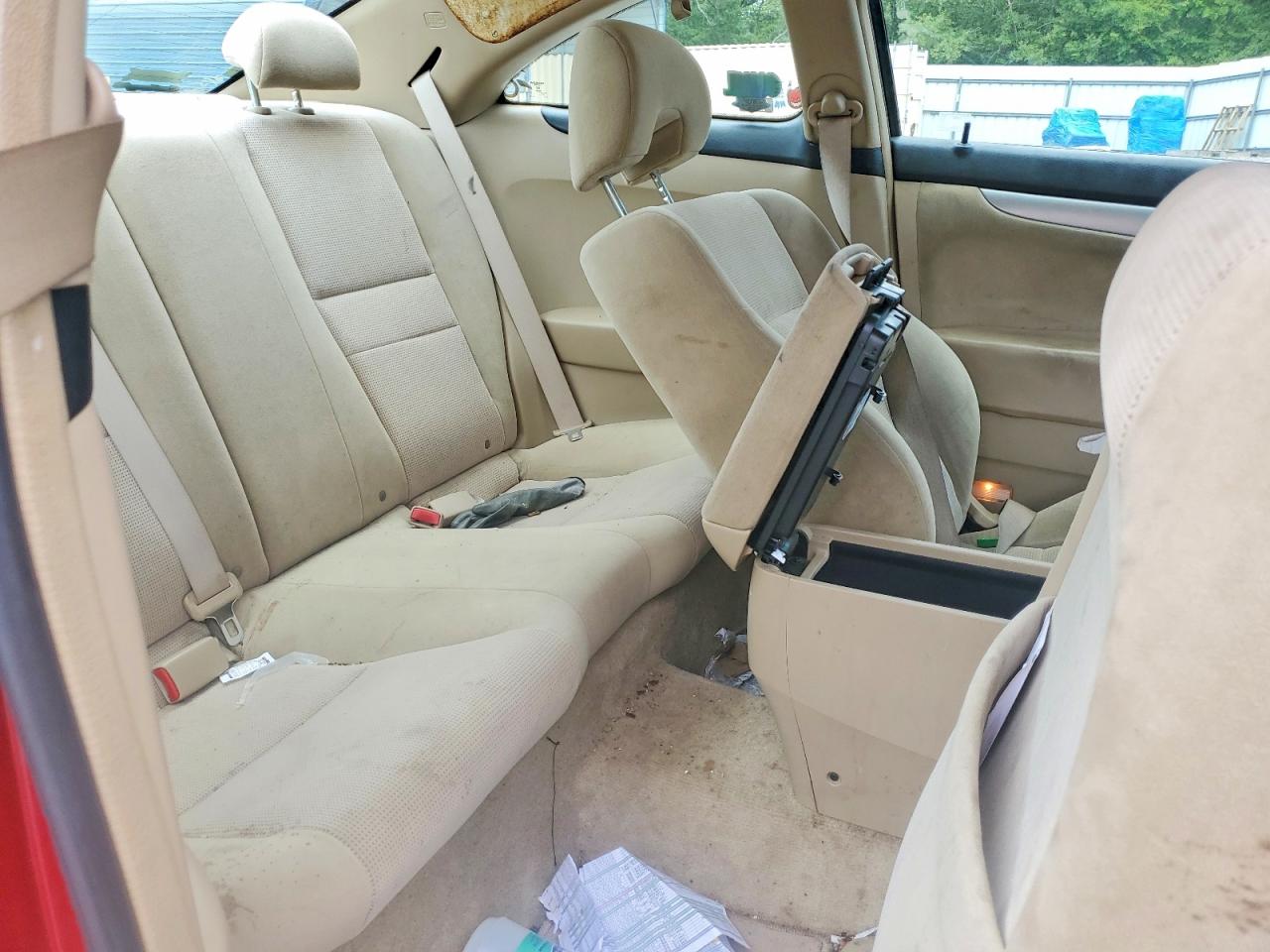 2005 Honda Accord Lx Красный vin: 1HGCM725X5A024344