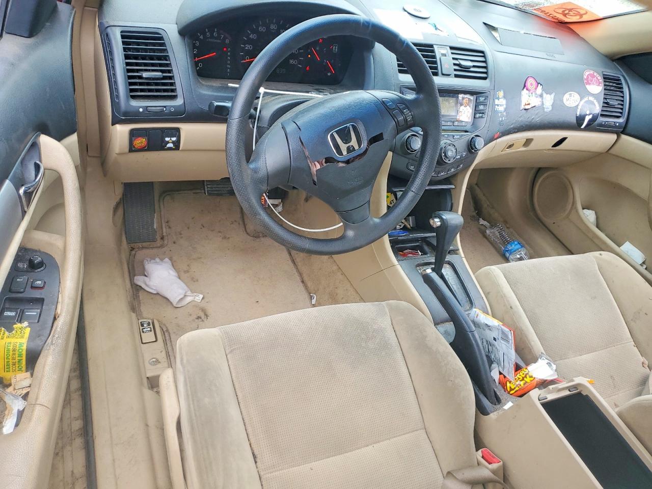 2005 Honda Accord Lx Красный vin: 1HGCM725X5A024344