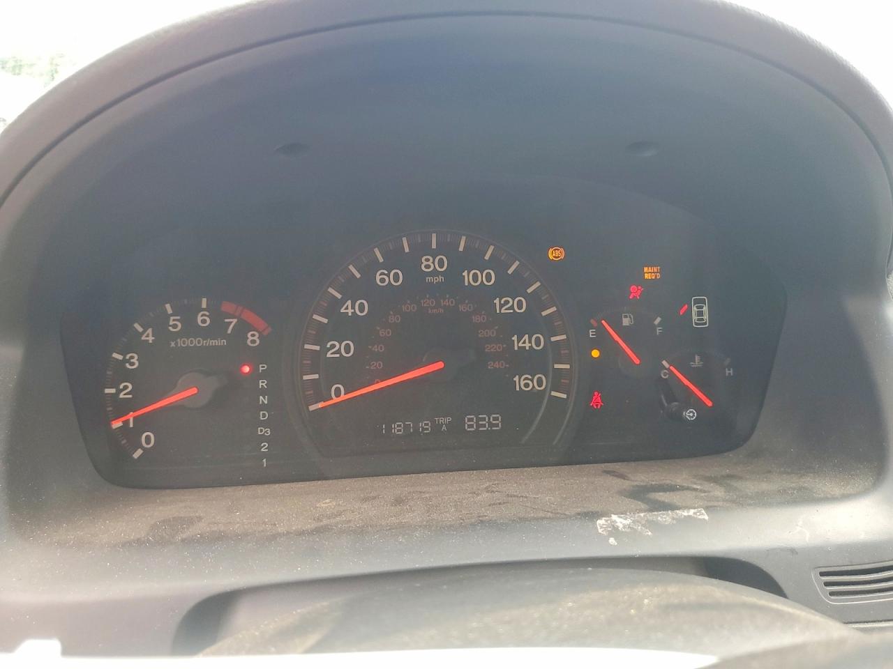 2005 Honda Accord Lx Красный vin: 1HGCM725X5A024344