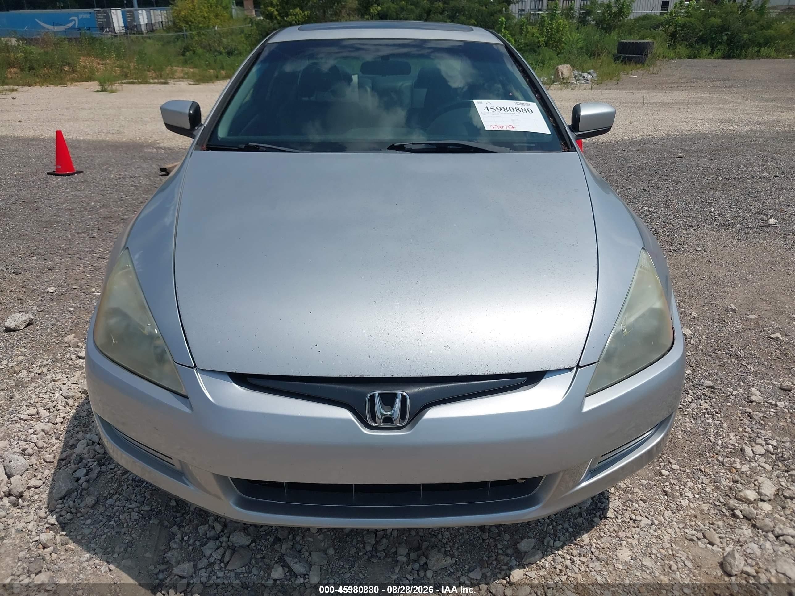 2003 Honda Accord 2.4 Ex Silver vin: 1HGCM72603A003346