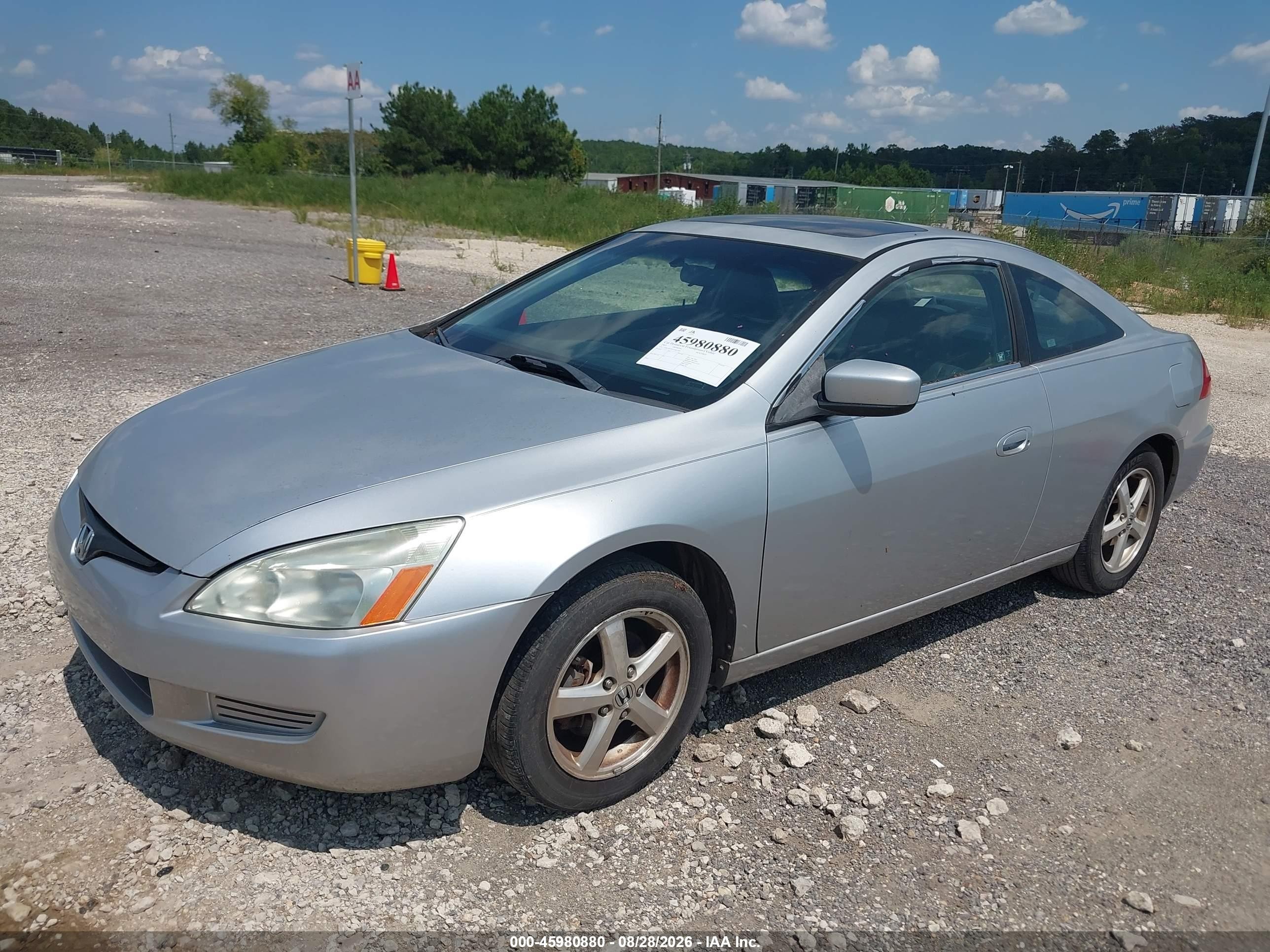 2003 Honda Accord 2.4 Ex Silver vin: 1HGCM72603A003346