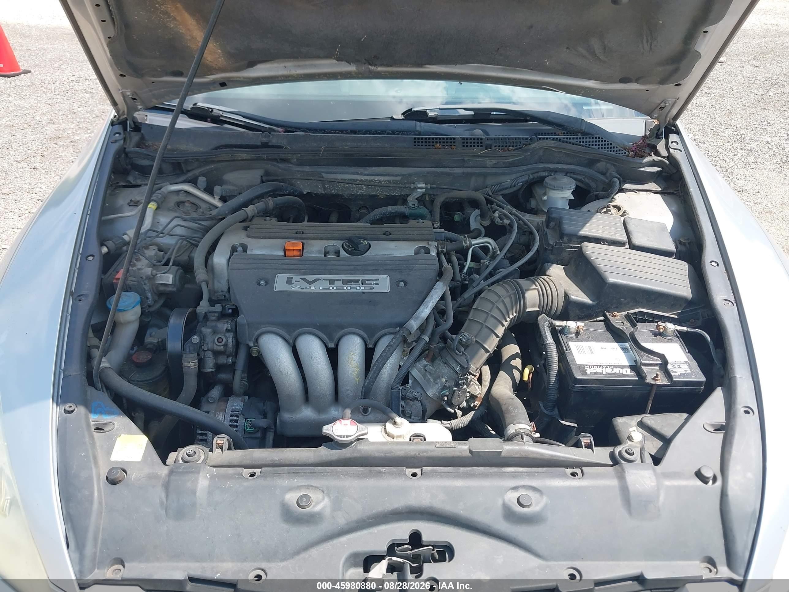 2003 Honda Accord 2.4 Ex Silver vin: 1HGCM72603A003346