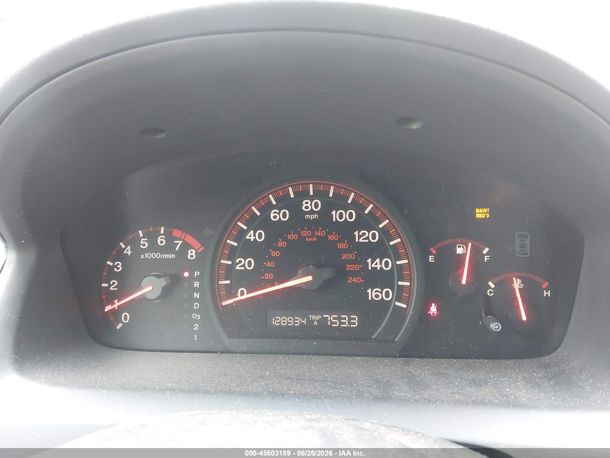 2003 Honda Accord 2.4 Ex White vin: 1HGCM72603A018588