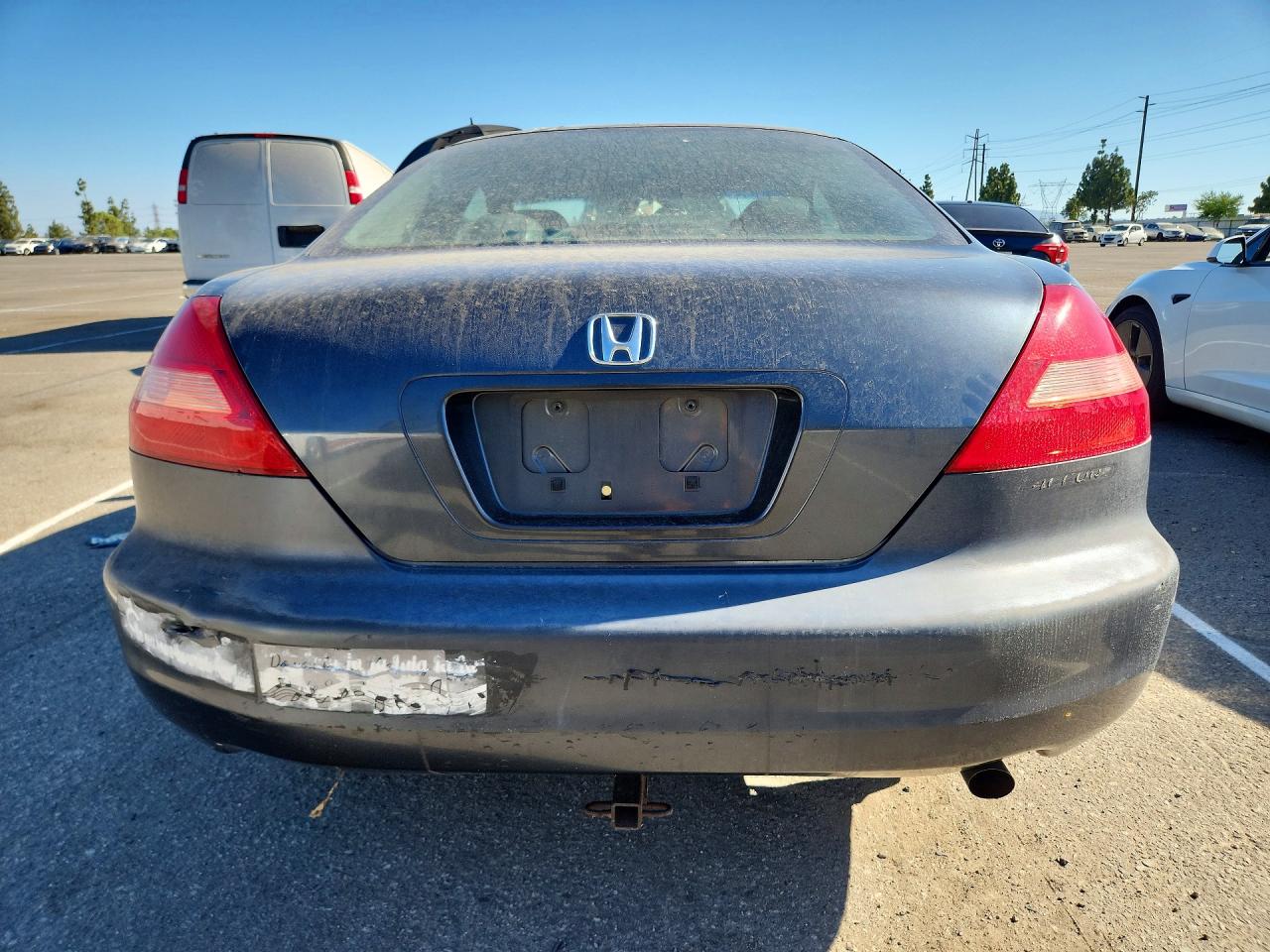 2003 Honda Accord Ex Gray vin: 1HGCM72603A025623