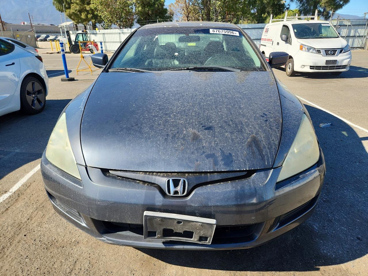 2003 Honda Accord Ex Gray vin: 1HGCM72603A025623