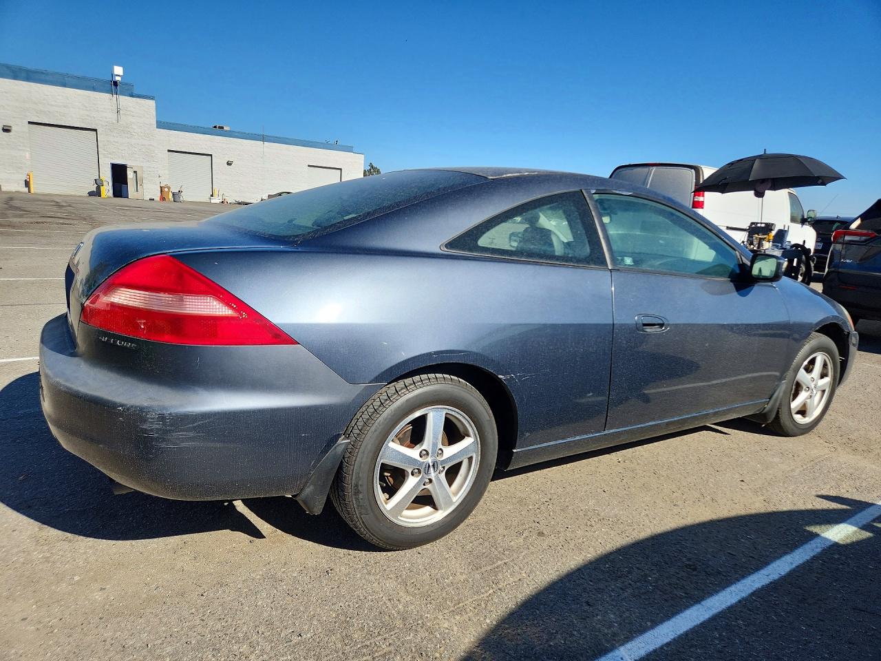 2003 Honda Accord Ex Gray vin: 1HGCM72603A025623