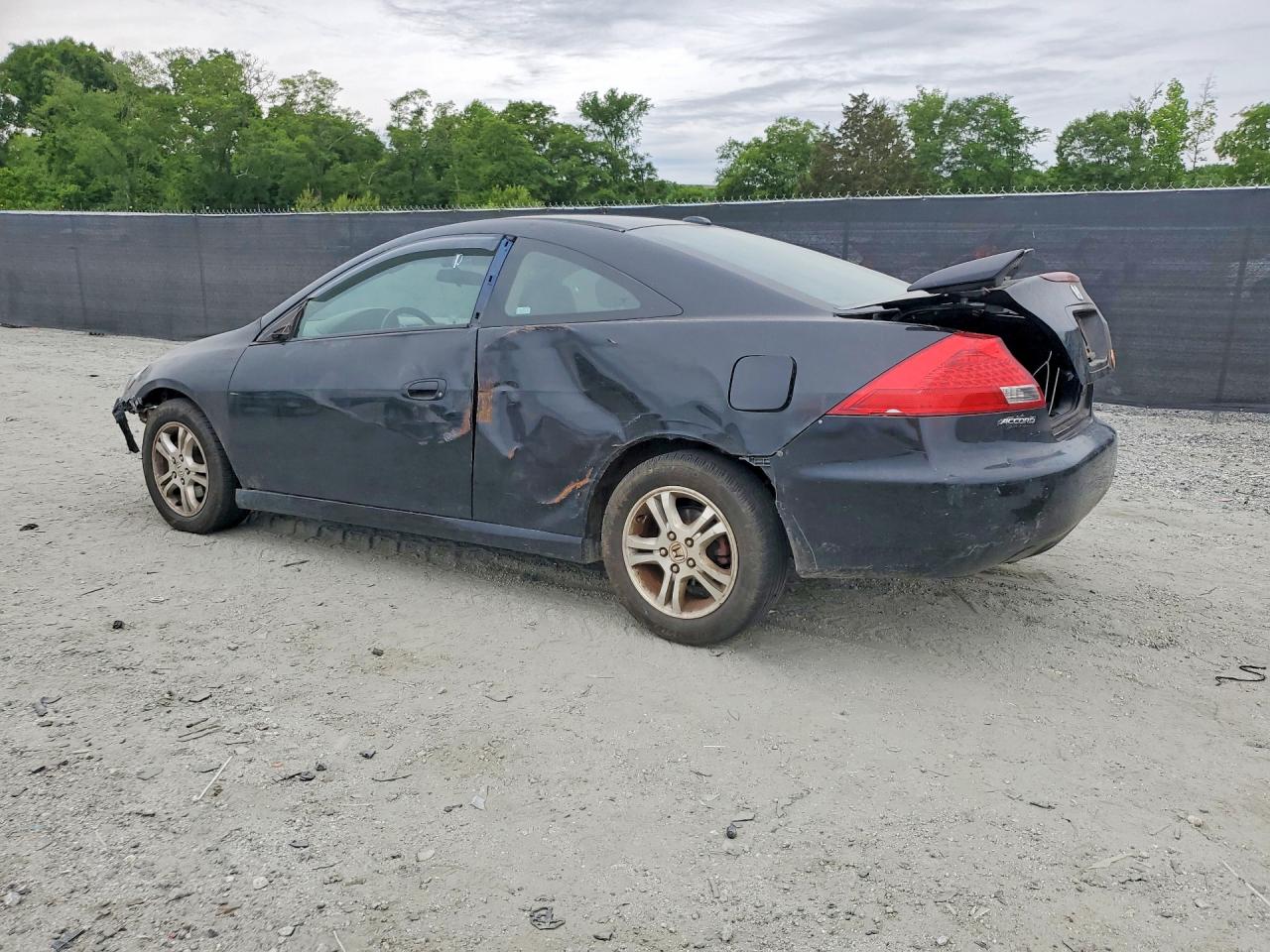 2006 Honda Accord Ex Black vin: 1HGCM72606A021656
