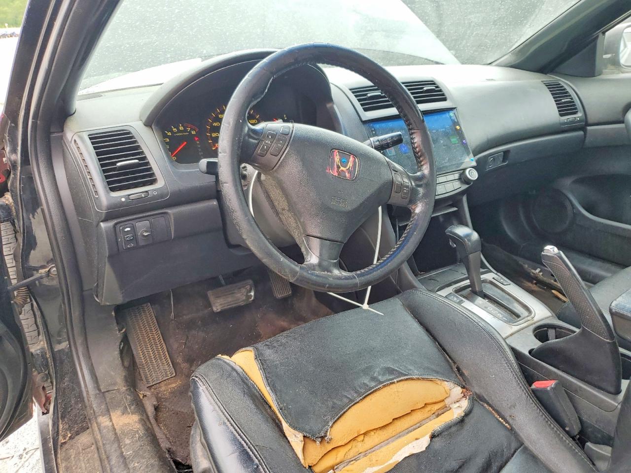 2006 Honda Accord Ex Black vin: 1HGCM72606A021656