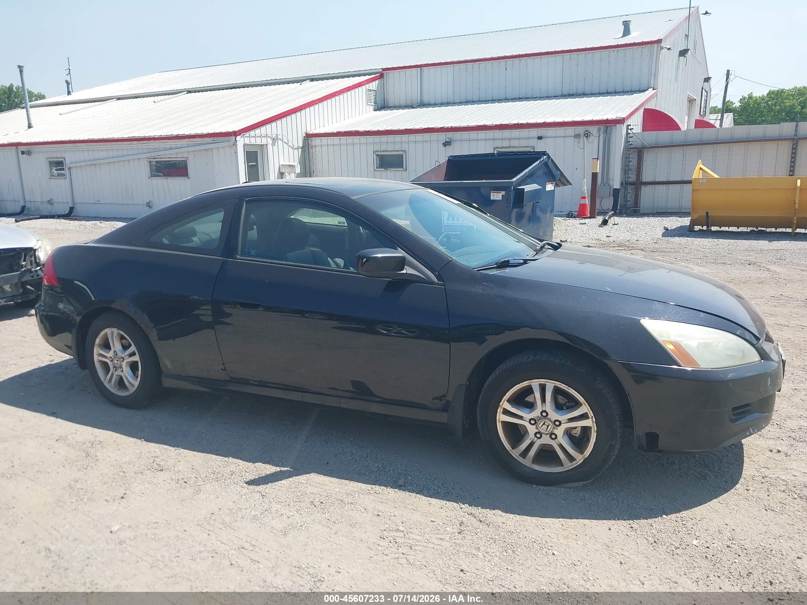 2006 Honda Accord 2.4 Ex Черный vin: 1HGCM72606A023746
