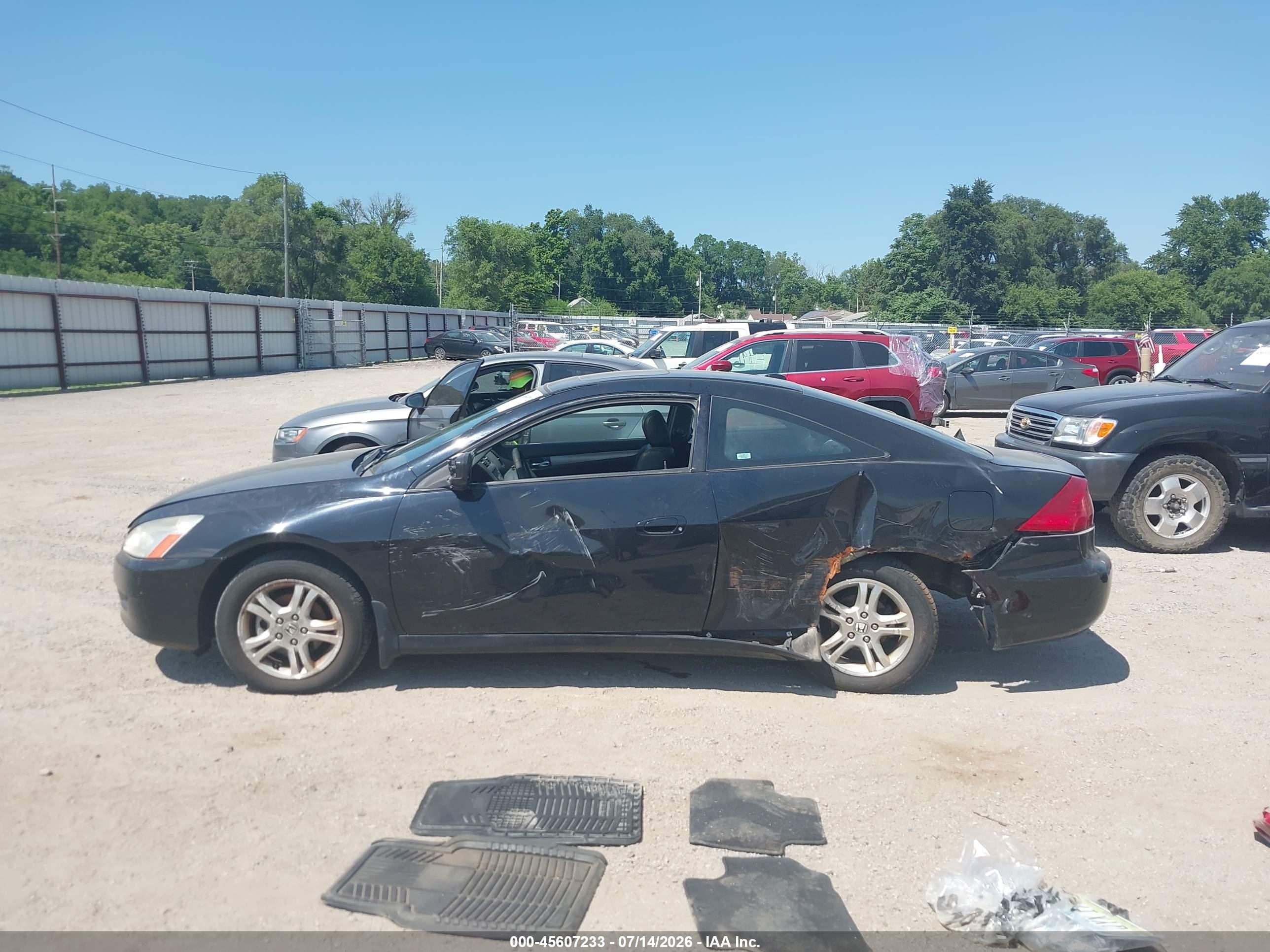 2006 Honda Accord 2.4 Ex Черный vin: 1HGCM72606A023746
