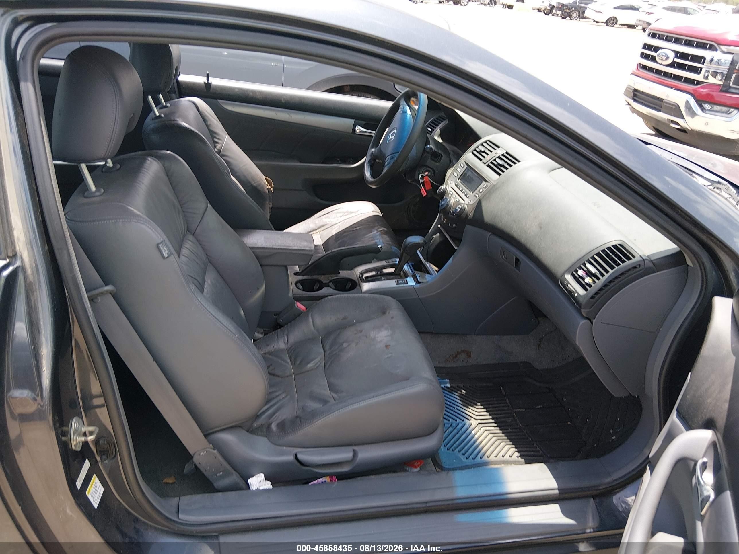 2007 Honda Accord 2.4 Ex Gray vin: 1HGCM72607A015437