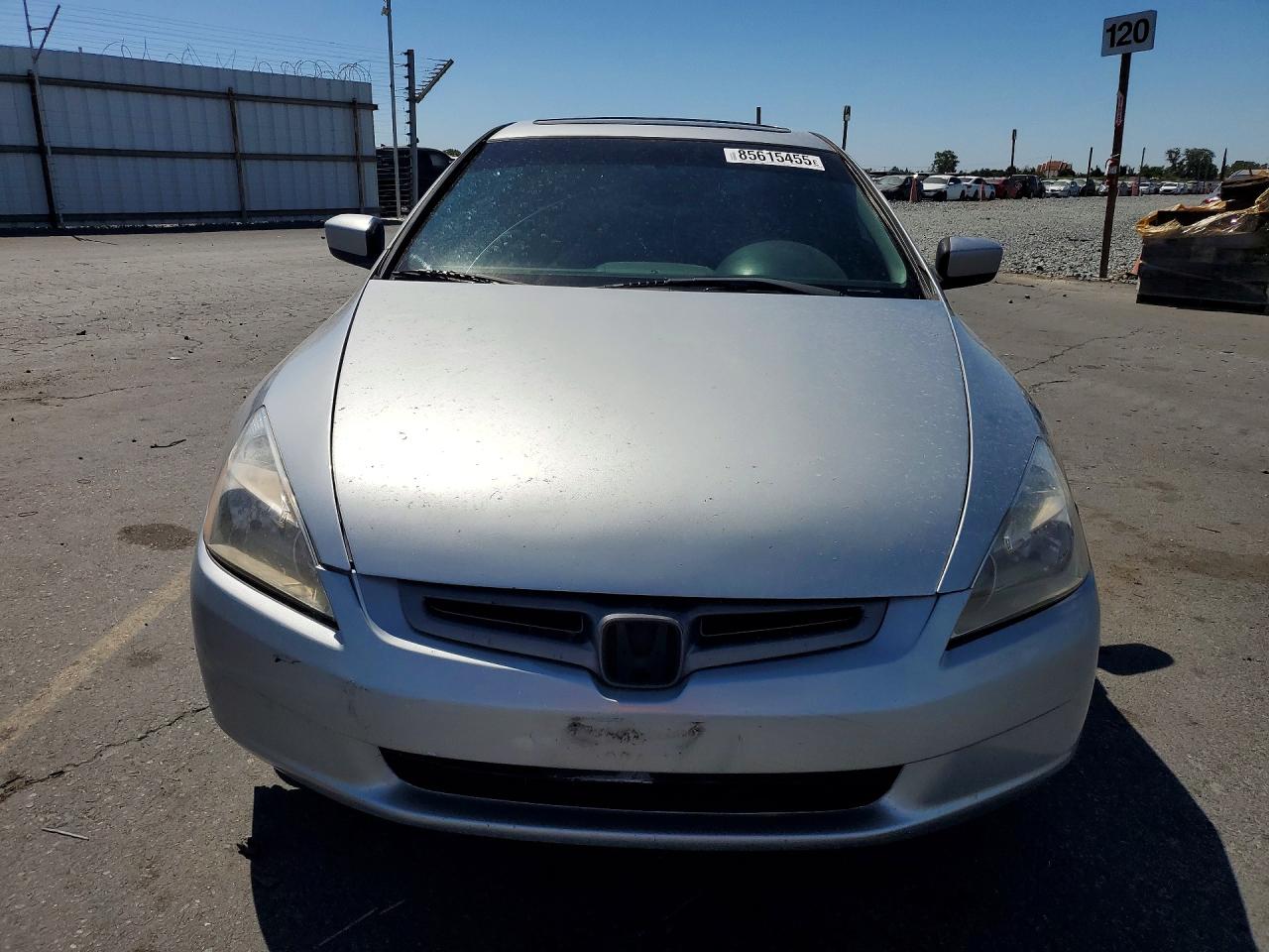 2003 Honda Accord Ex Silver vin: 1HGCM72613A013173
