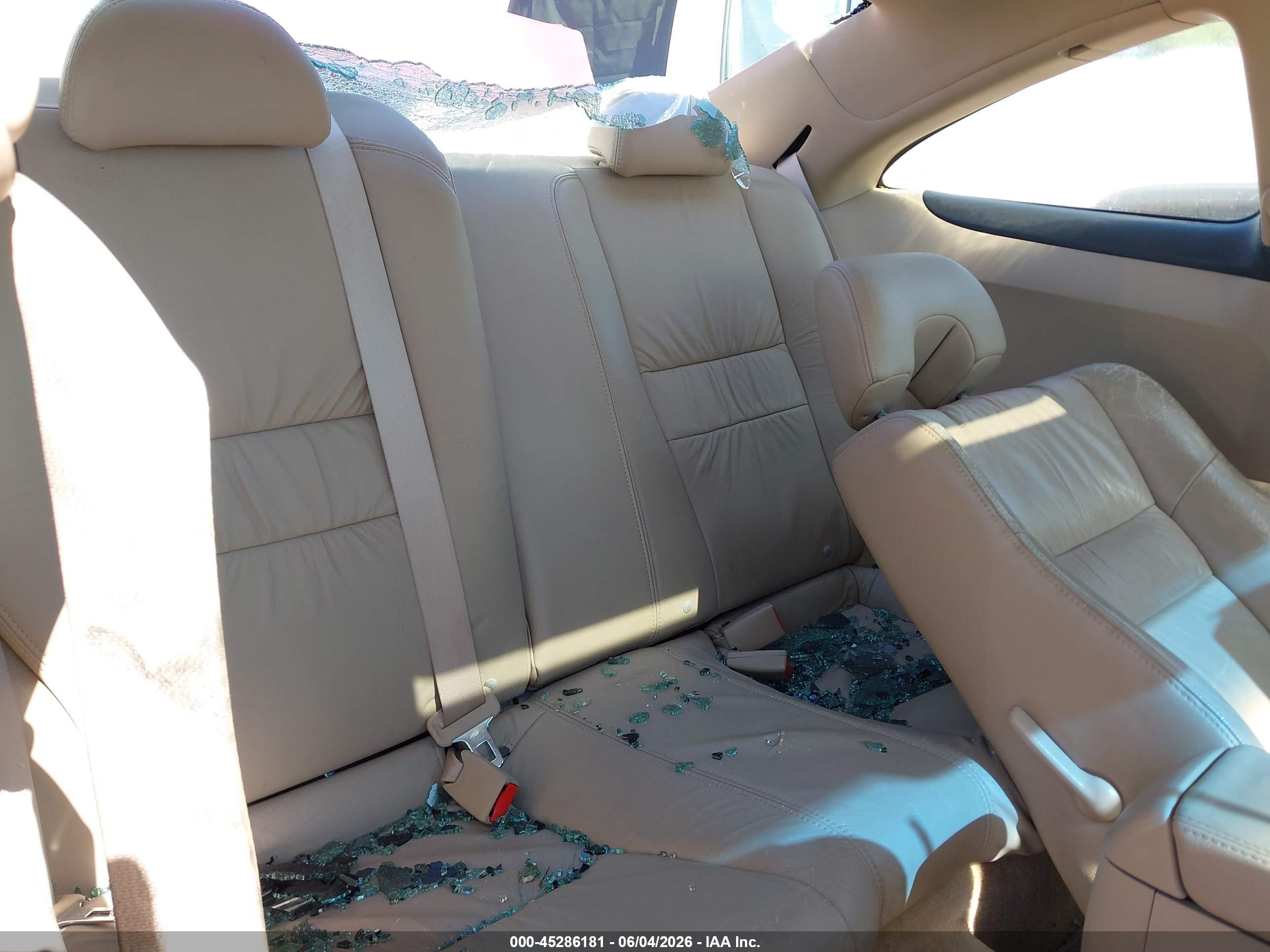 2003 Honda Accord 2.4 Ex Red vin: 1HGCM72623A030239