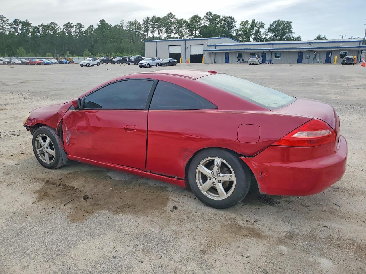 2004 Honda Accord Ex Red vin: 1HGCM72624A002040