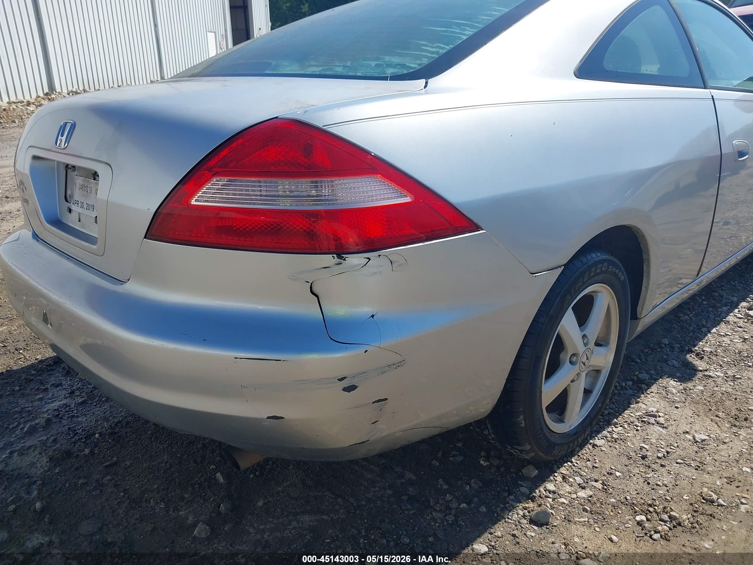 2005 Honda Accord 2.4 Ex Silver vin: 1HGCM72625A016652