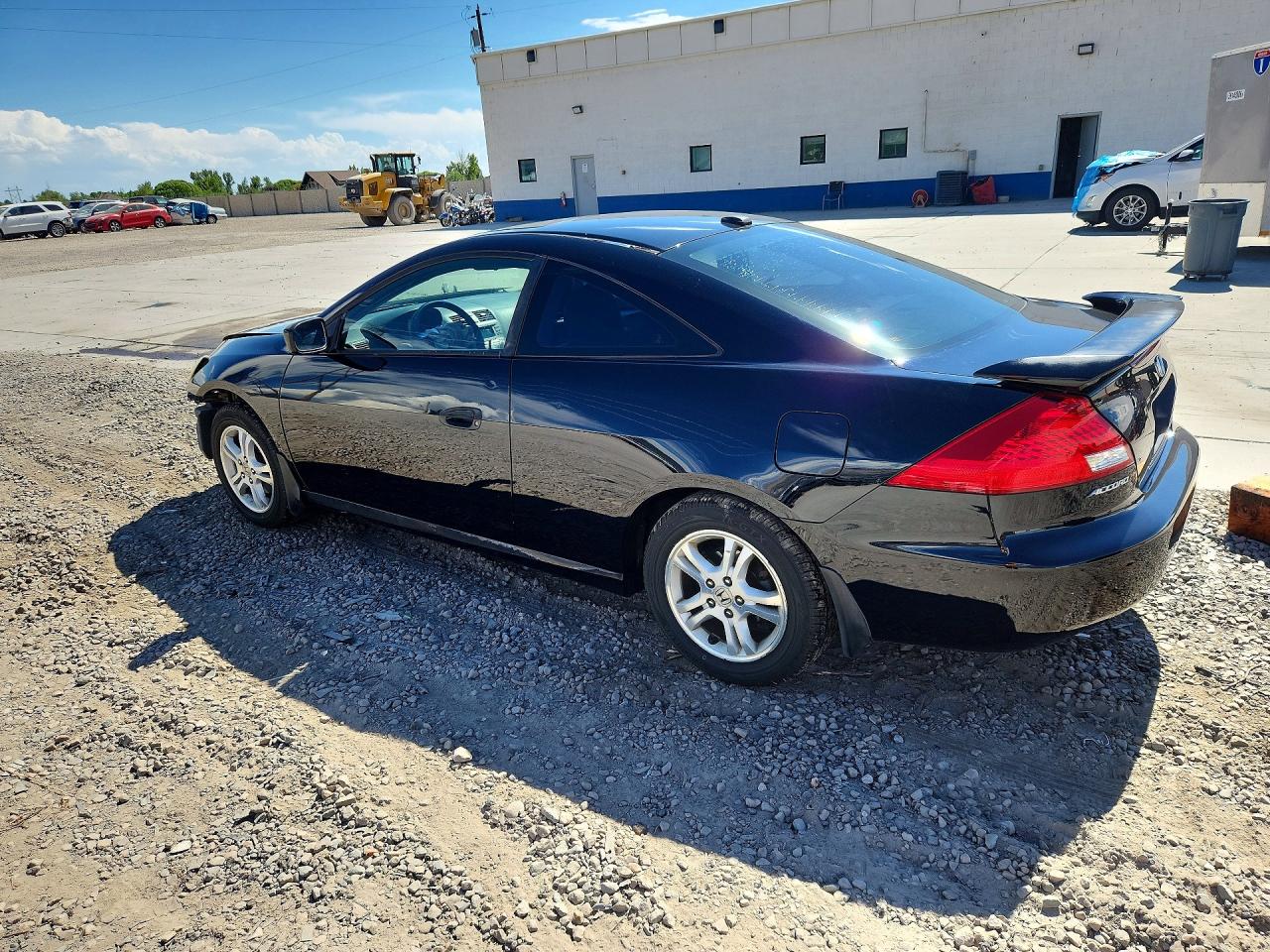 2007 Honda Accord Ex Black vin: 1HGCM72627A015813