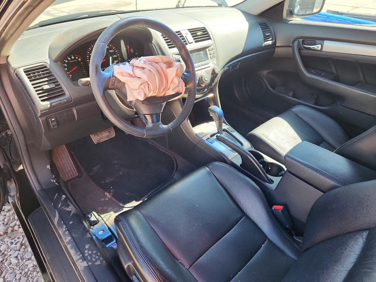 2007 Honda Accord Ex Black vin: 1HGCM72627A015813