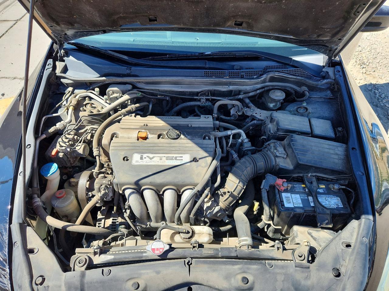 2007 Honda Accord Ex Black vin: 1HGCM72627A015813