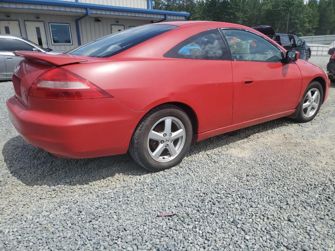 2003 Honda Accord Ex Red vin: 1HGCM72633A014695