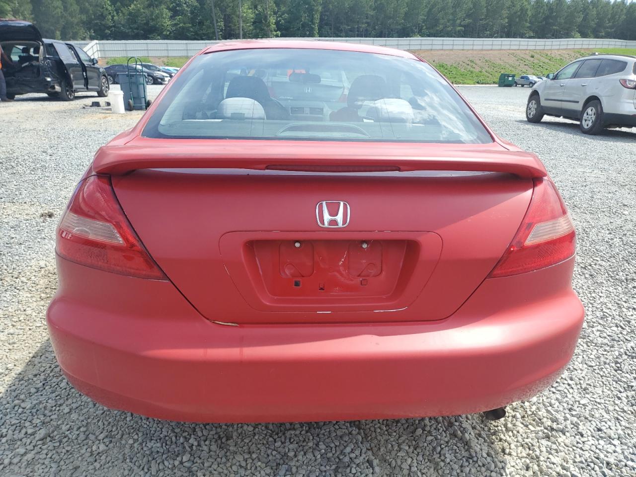 2003 Honda Accord Ex Red vin: 1HGCM72633A014695