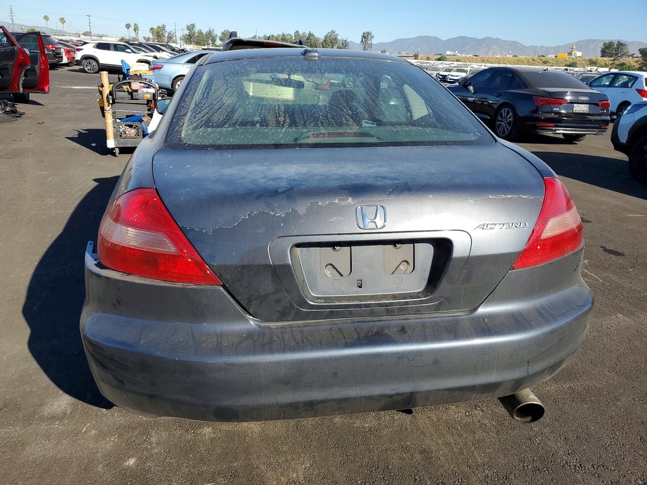 2004 Honda Accord Ex Серый vin: 1HGCM72634A005027