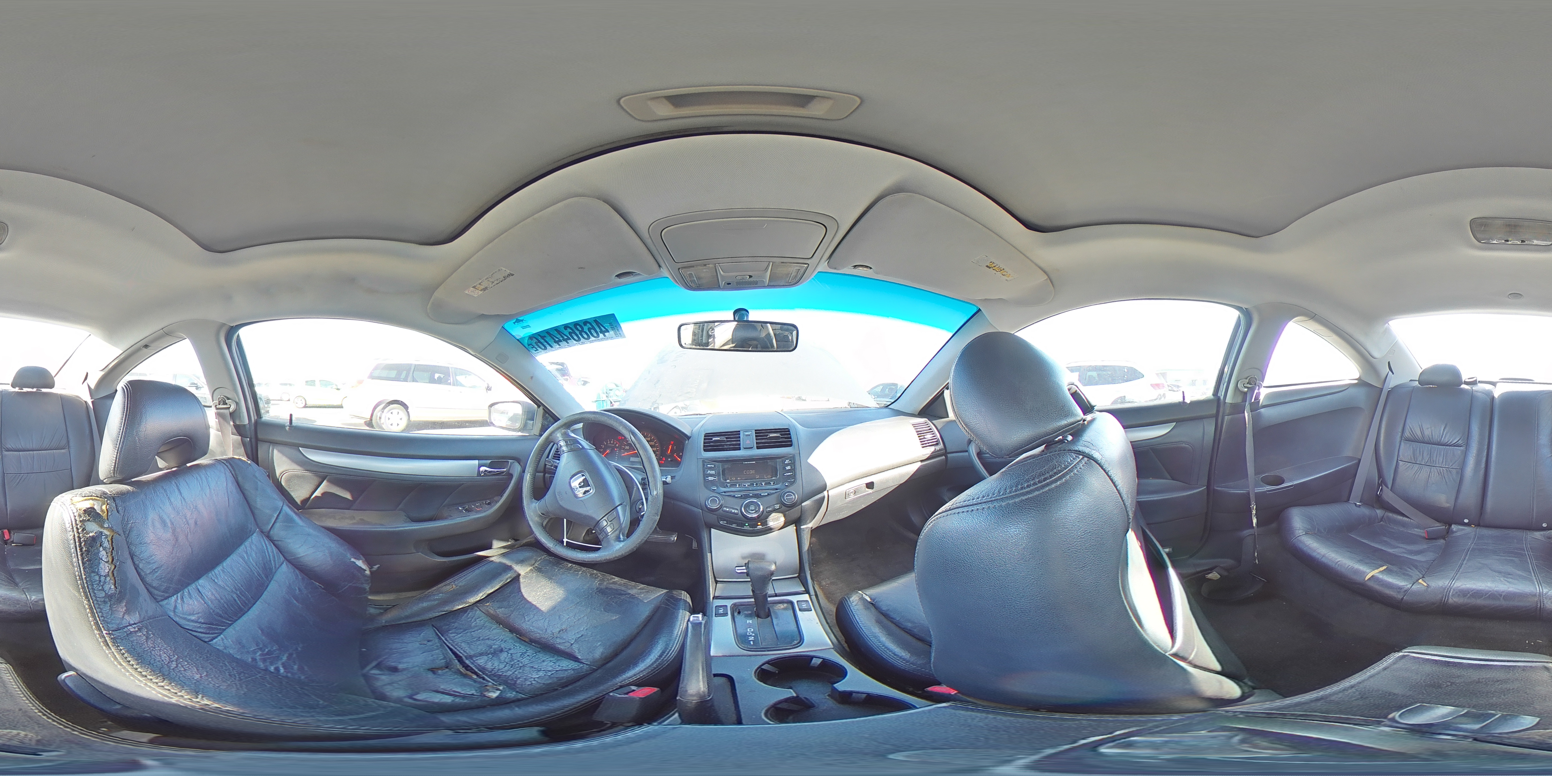 2004 Honda Accord Ex Серый vin: 1HGCM72634A005027
