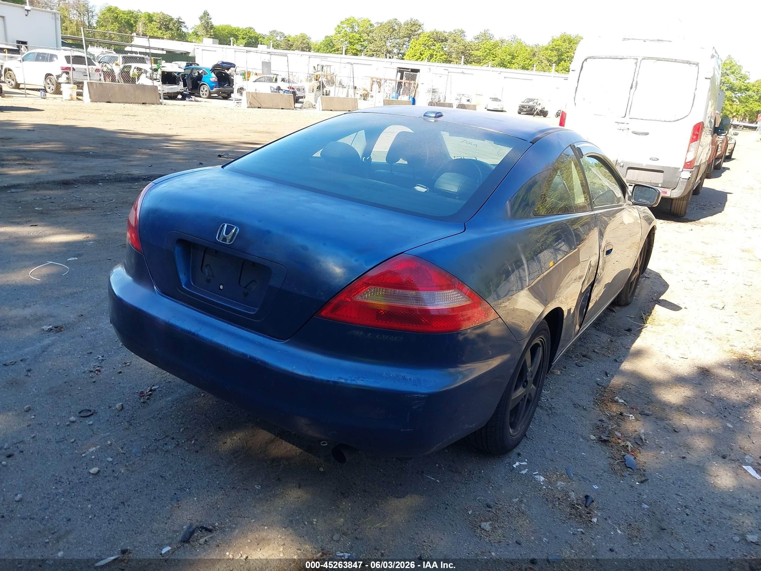 2004 Honda Accord 2.4 Ex Blue vin: 1HGCM72634A011359