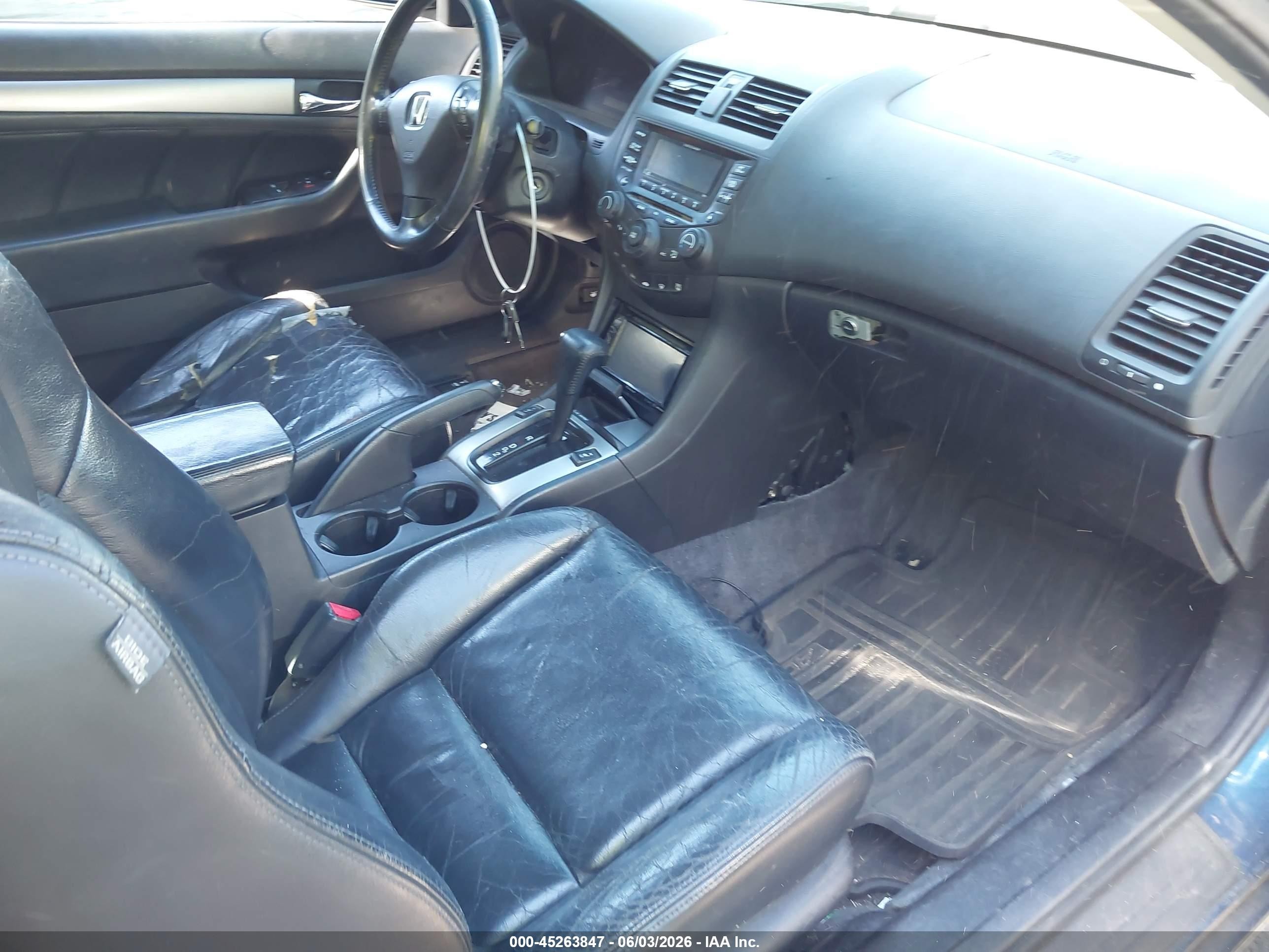 2004 Honda Accord 2.4 Ex Blue vin: 1HGCM72634A011359