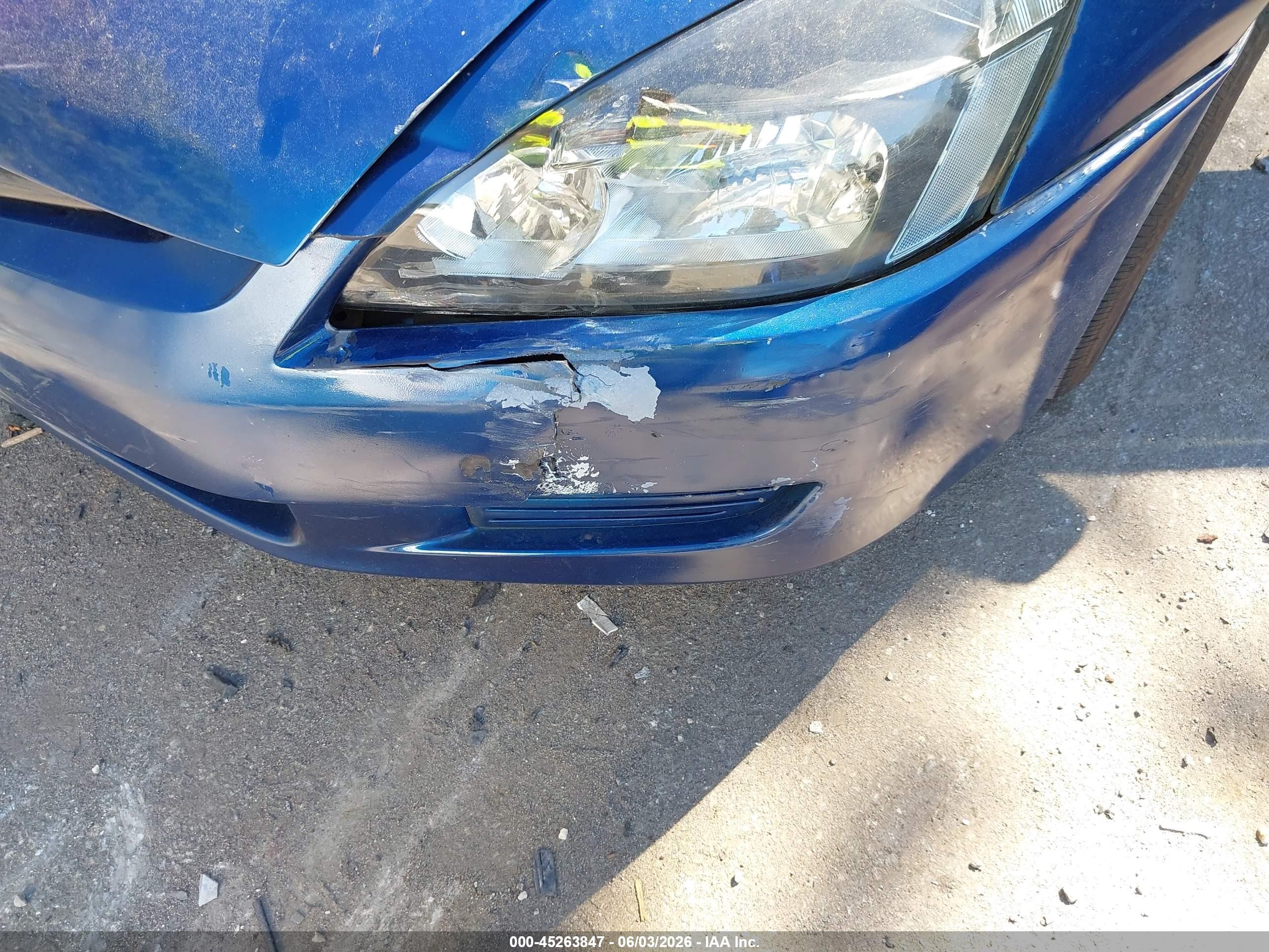 2004 Honda Accord 2.4 Ex Blue vin: 1HGCM72634A011359