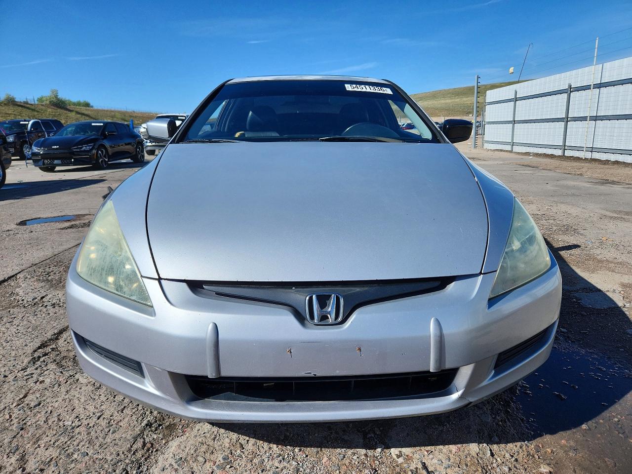 2004 Honda Accord Ex Silver vin: 1HGCM72634A016707