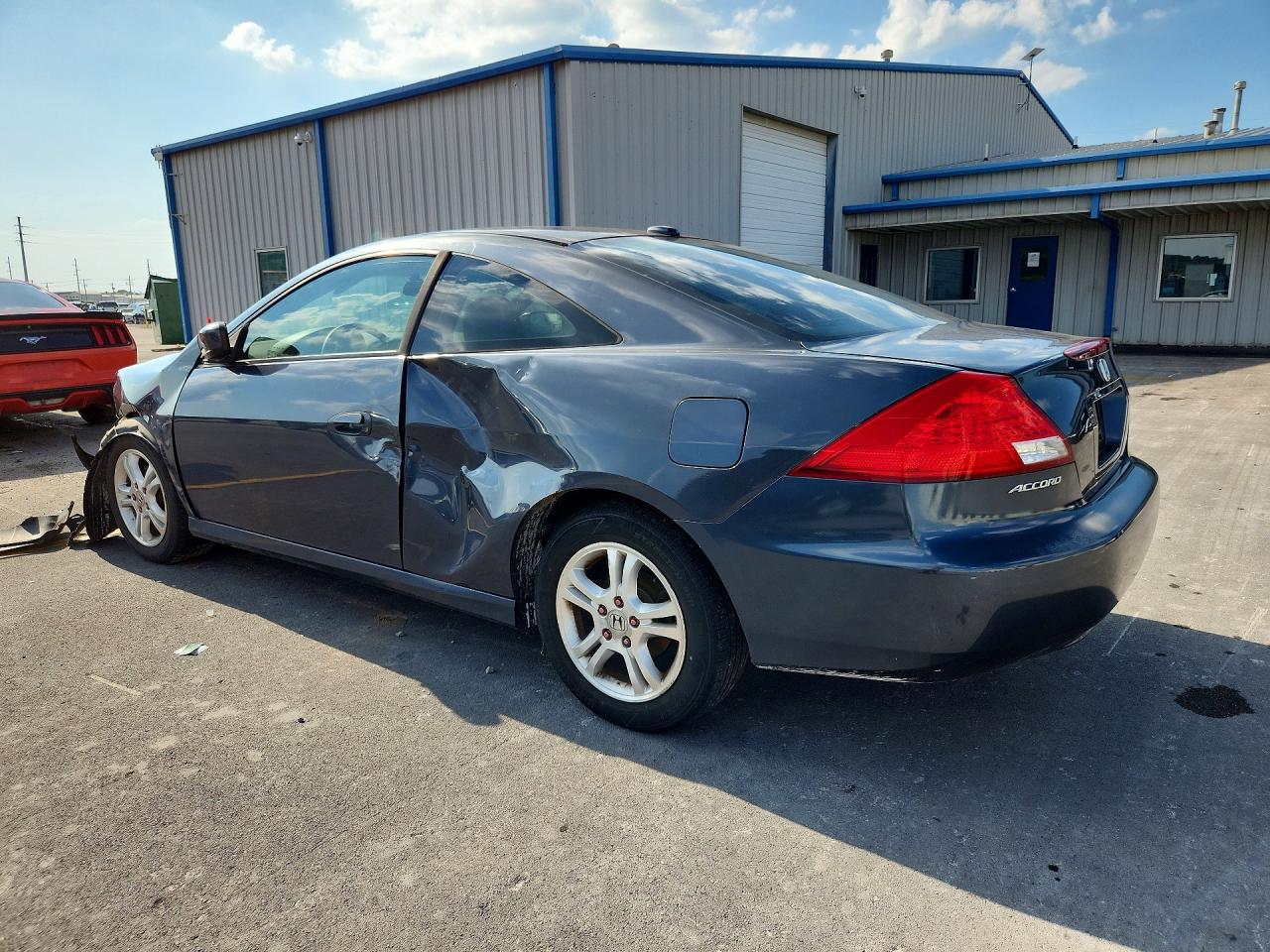 2007 Honda Accord Gray vin: 1HGCM72637A021605