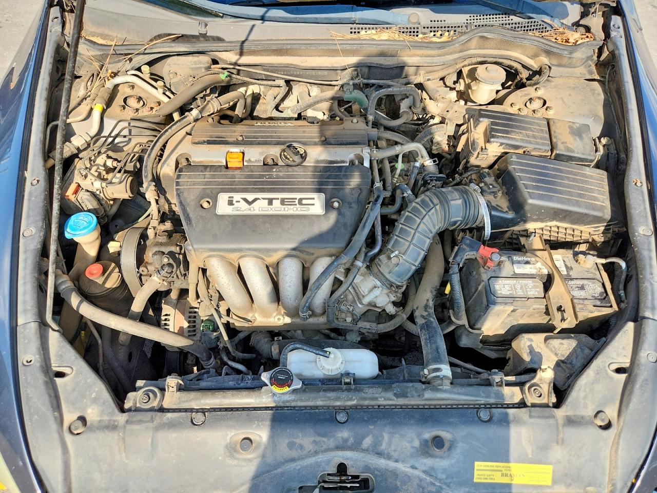 2007 Honda Accord Gray vin: 1HGCM72637A021605