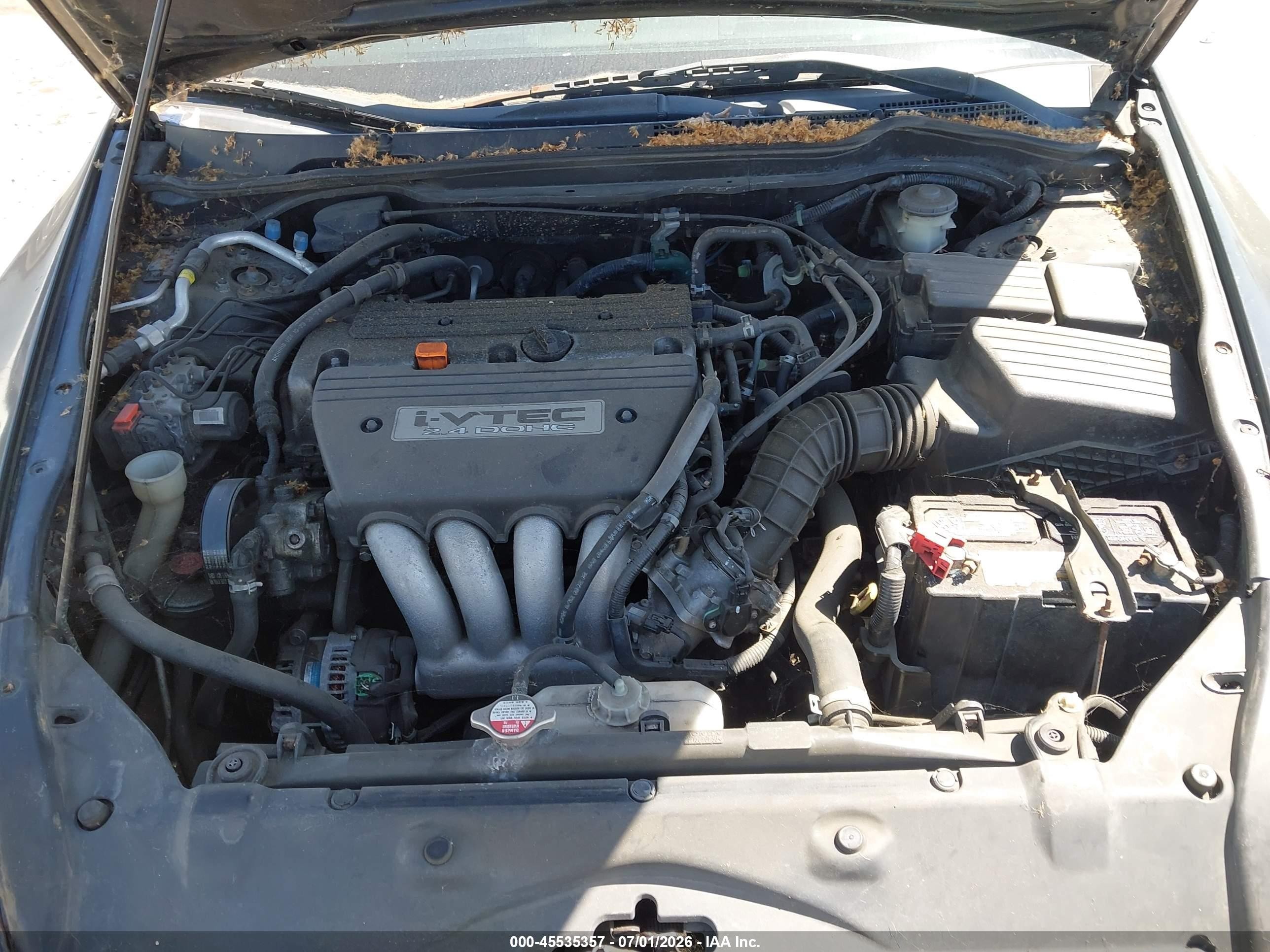 2003 Honda Accord Cpe Ex Black vin: 1HGCM72643A002457