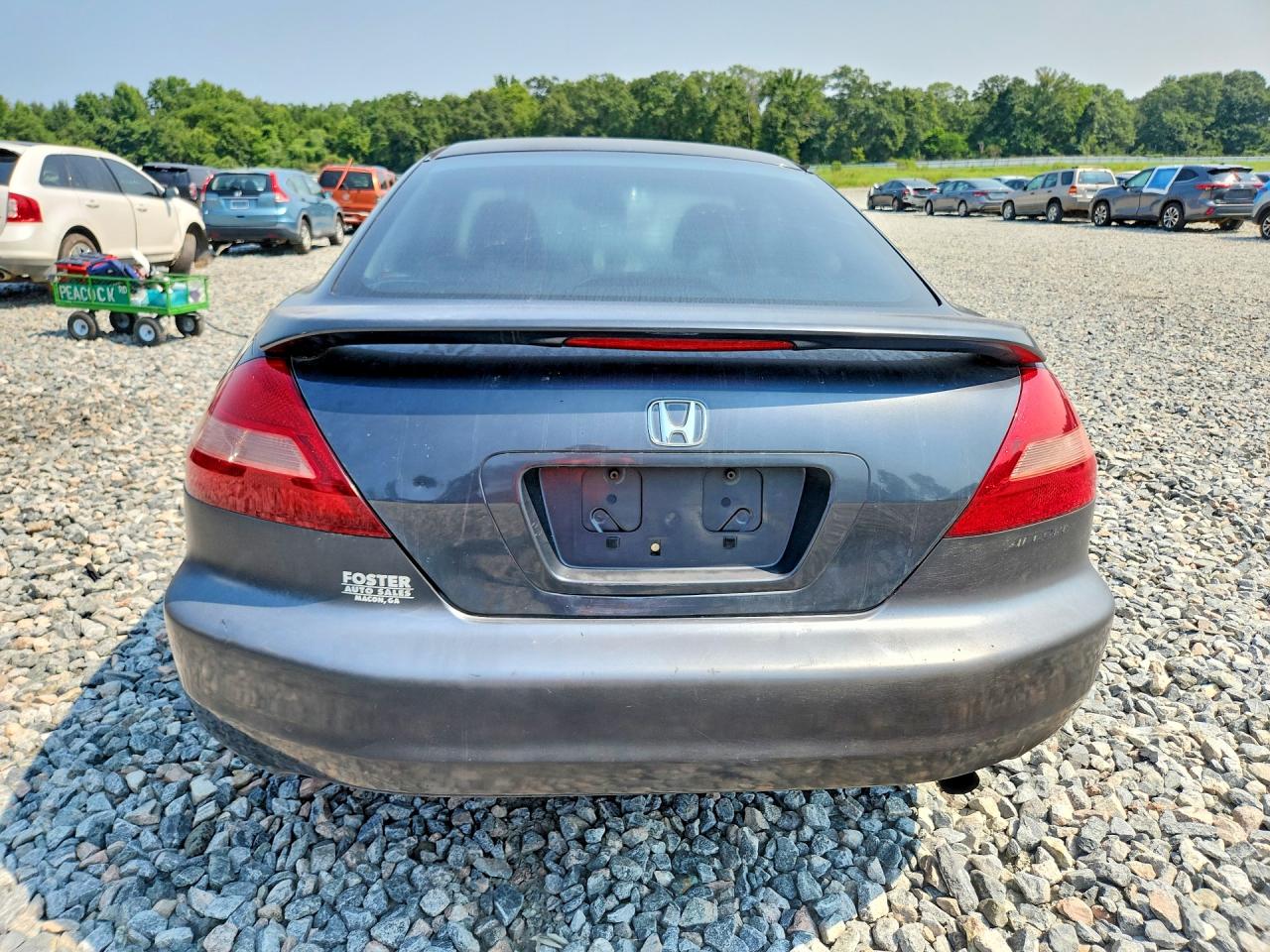 2003 Honda Accord Ex Gray vin: 1HGCM72643A035040
